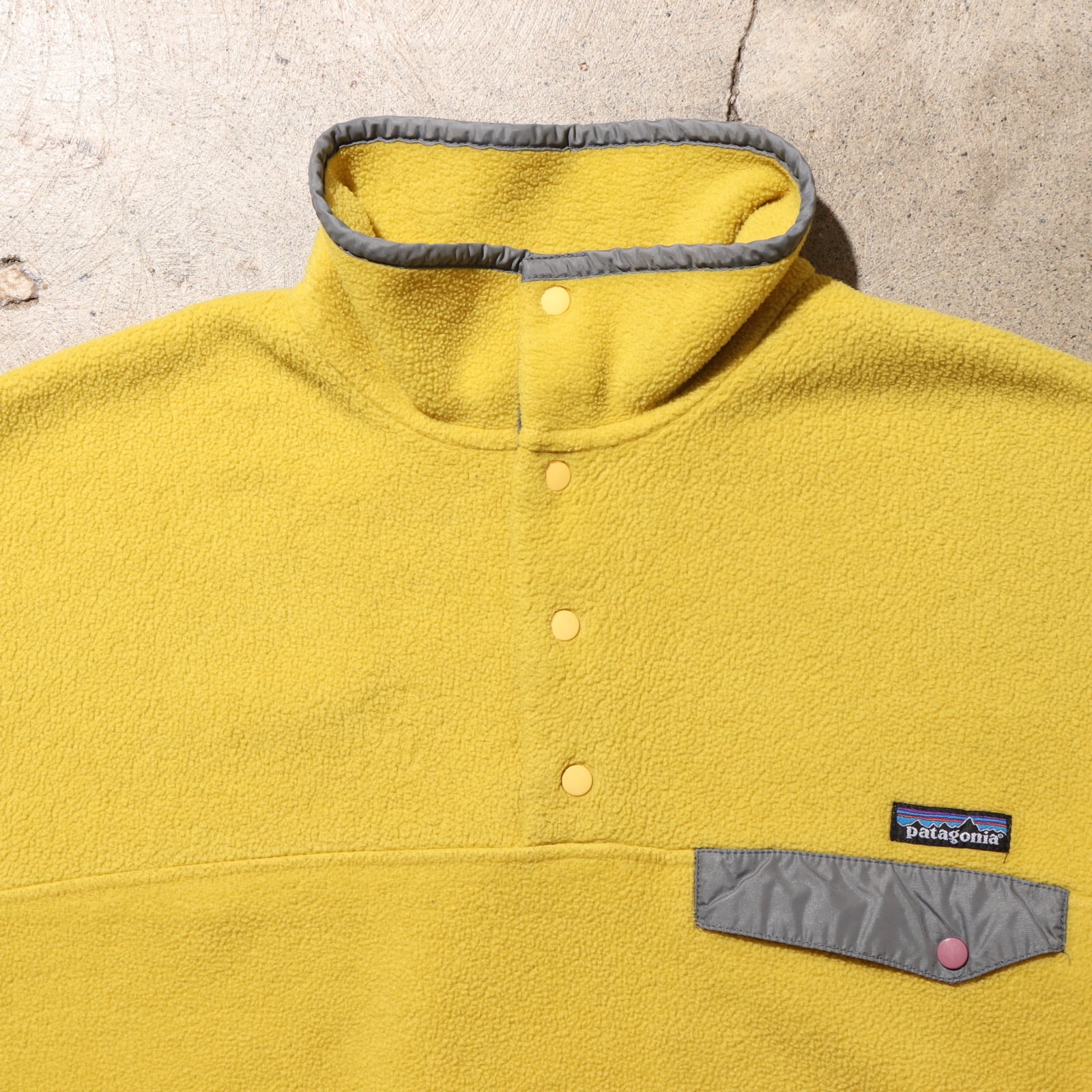 美品 M 99年 米国製 シンチラ スナップt パタゴニア Patagonia 黄色