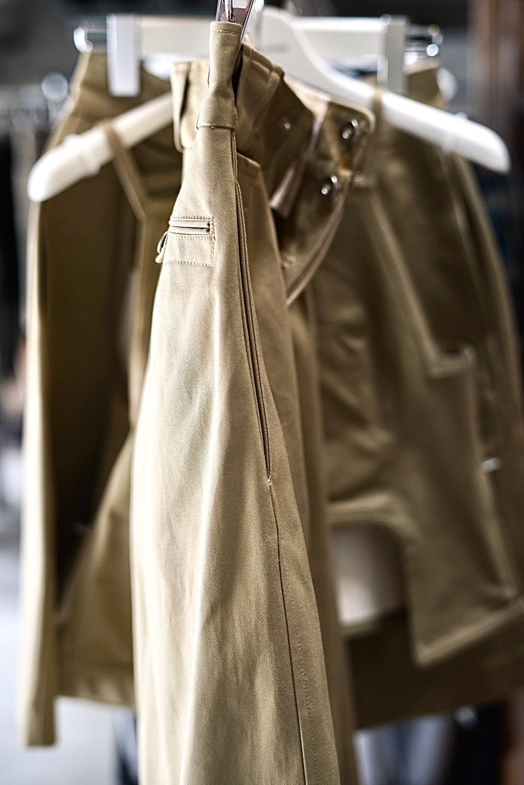 フミカウチダ UNIFORM WEAPON 2-TUCK PANTS 36 FUMIKA UCHIDA