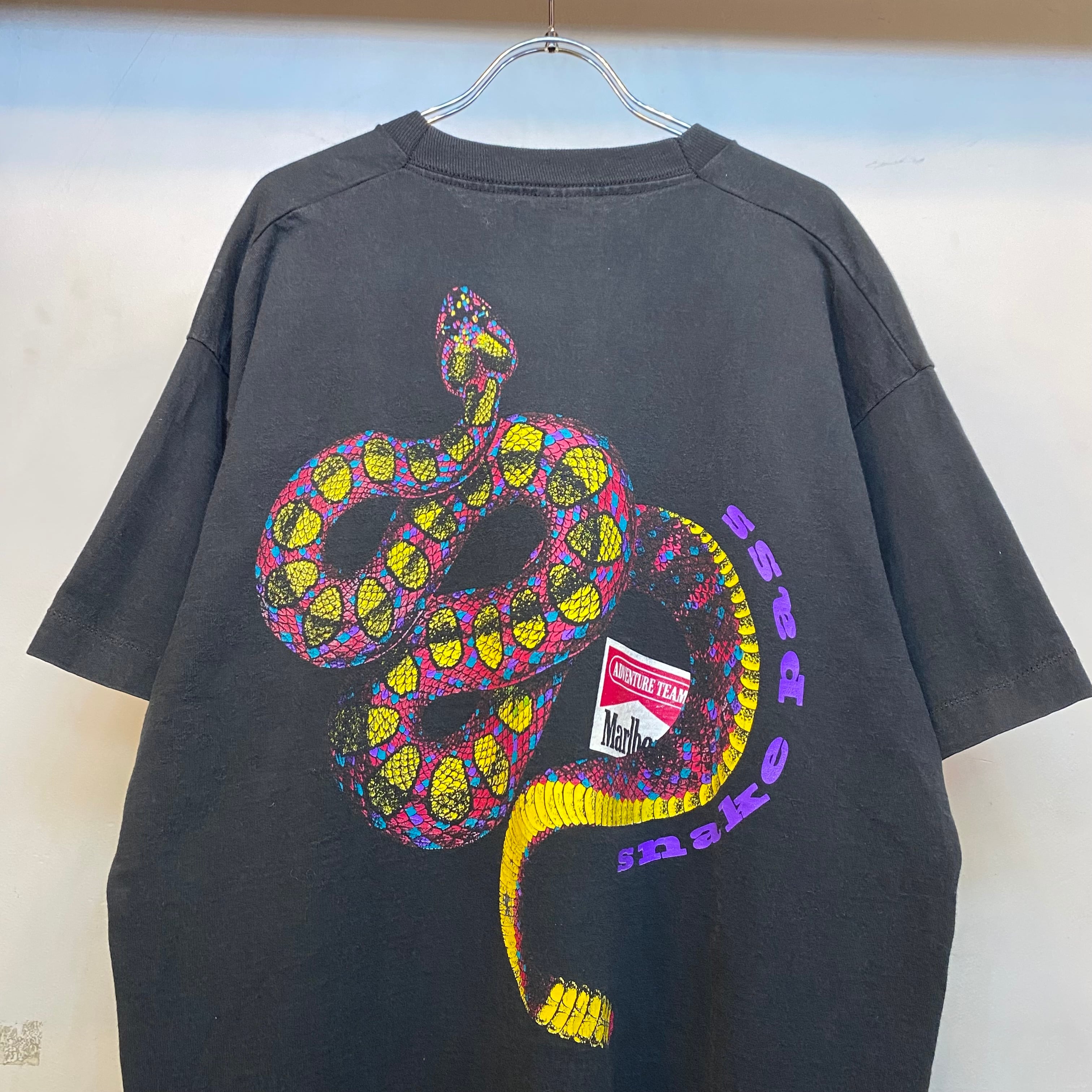 90's Vintage Marlboro Snake Pass Tee | 下北沢SPiKe＆SPiCe