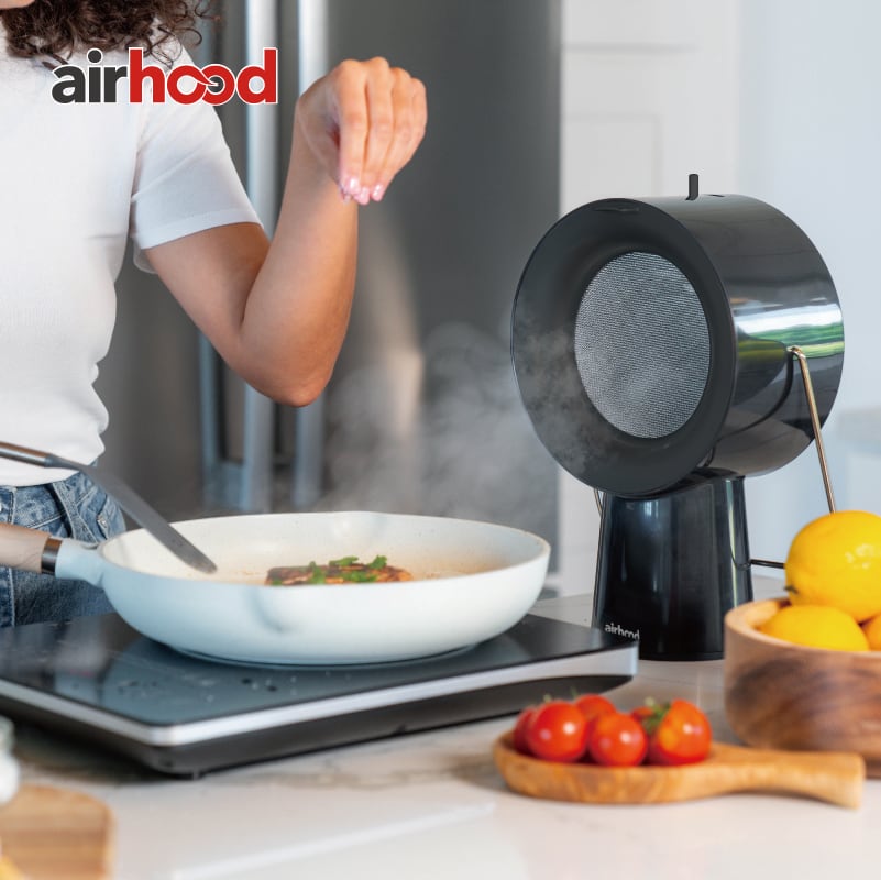 airhood 】世界初持ち運べる換気扇 ポータブルレンジフード ワイヤレス