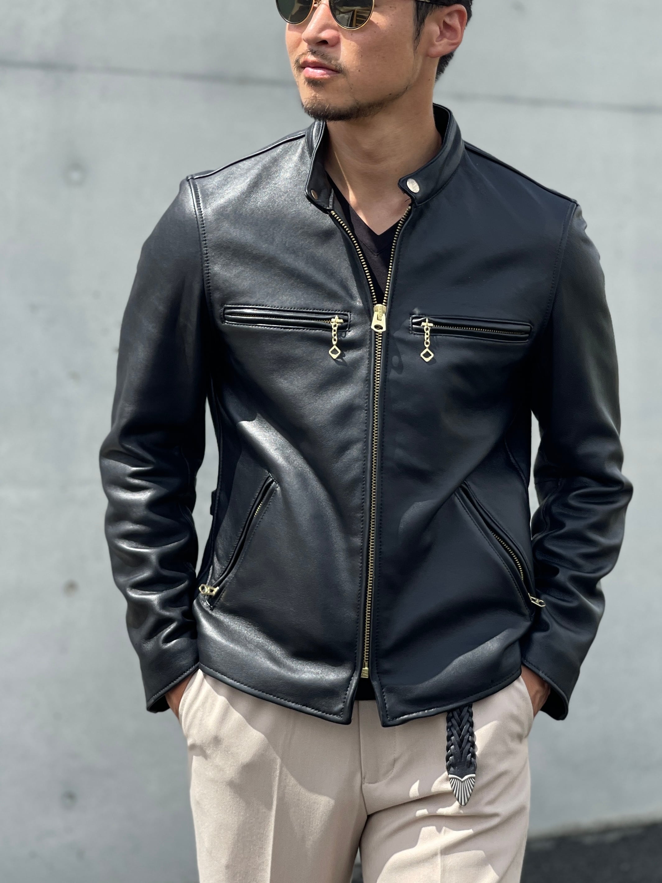 ラムレザーシングルライダース | Wide Range