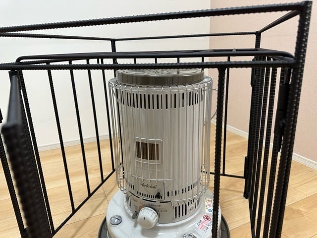 対流型石油ストーブトヨトミ ks-67hストーブガード 手作り ア