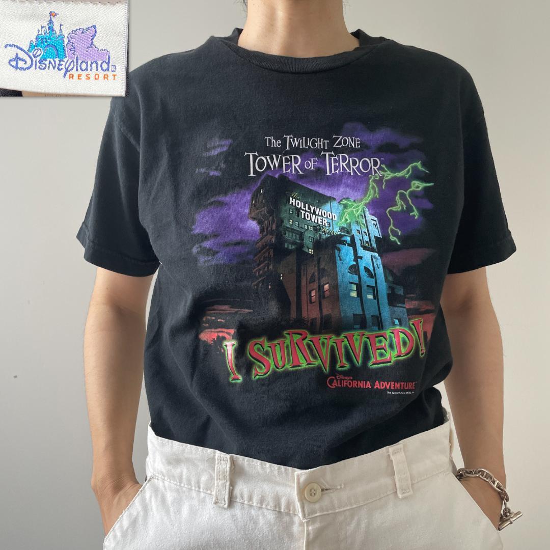 GF736 トワイライトゾーン タワーオブテラー ディズニー Tシャツ USA製