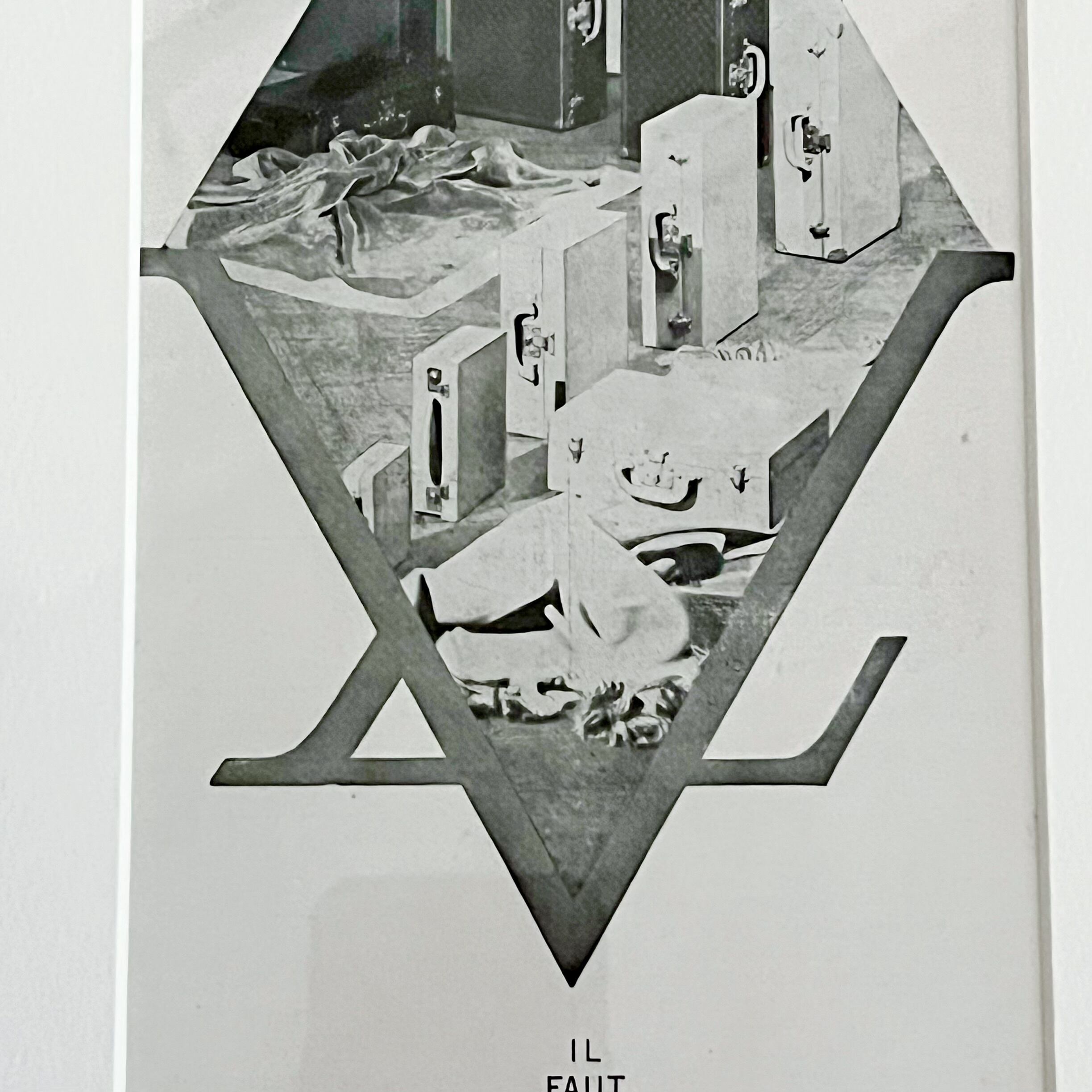 1930 広告＞ Louis Vuitton ルイ・ヴィトン ポスター ヴィンテージ