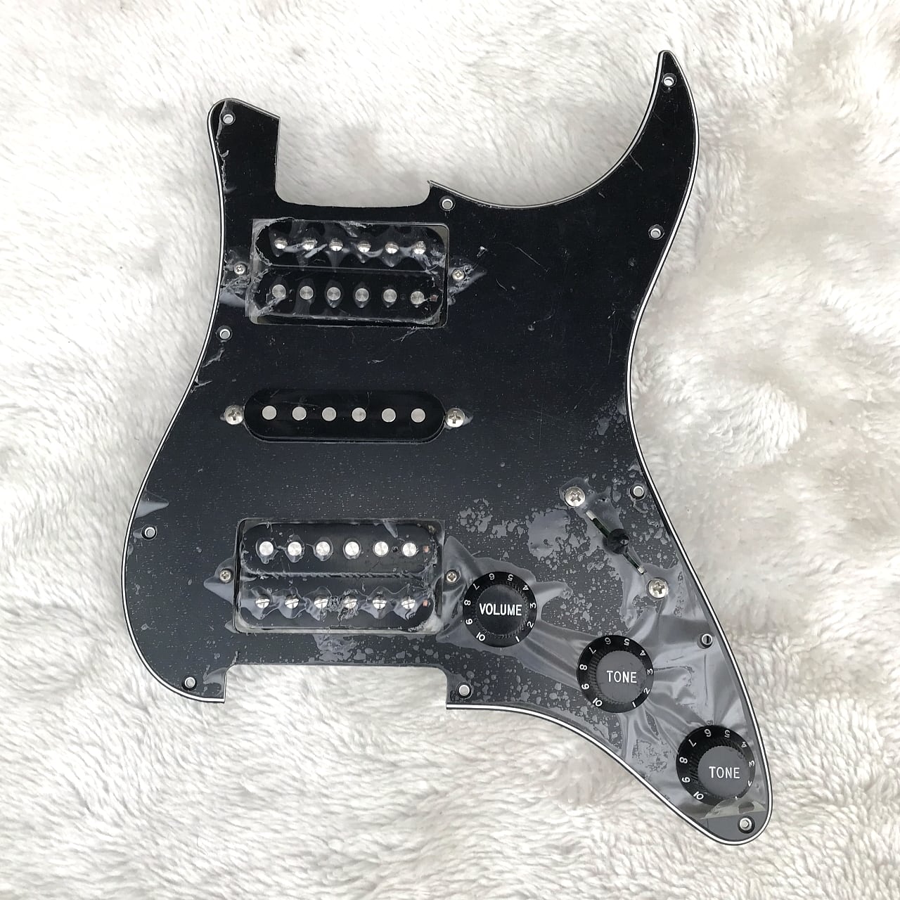 ストラト用 SSH PU アッセンブリー リアパネル付き ANDY TIMMONS 春畑道哉