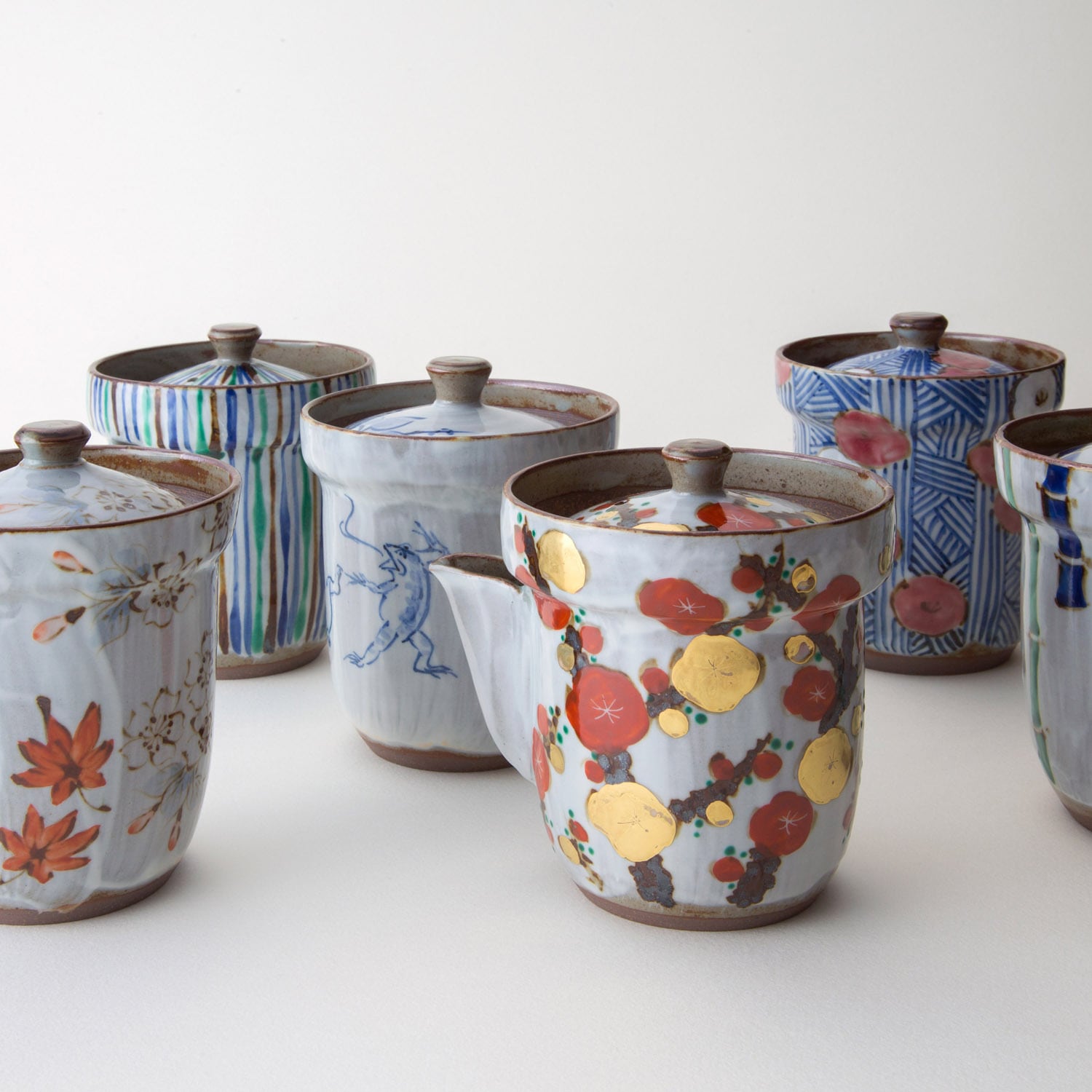 高麗 鉄絵灰釉徳利 絵高麗『唐草文』 広口瓶 花器 茶道具 陶芸