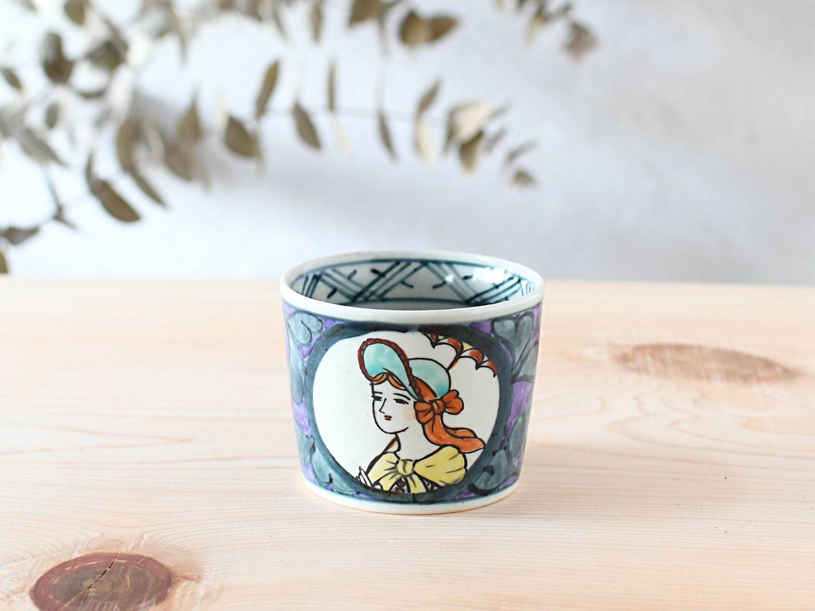 ちょっと阿蘭陀風 印判 向付 珍味 猪口 のぞき