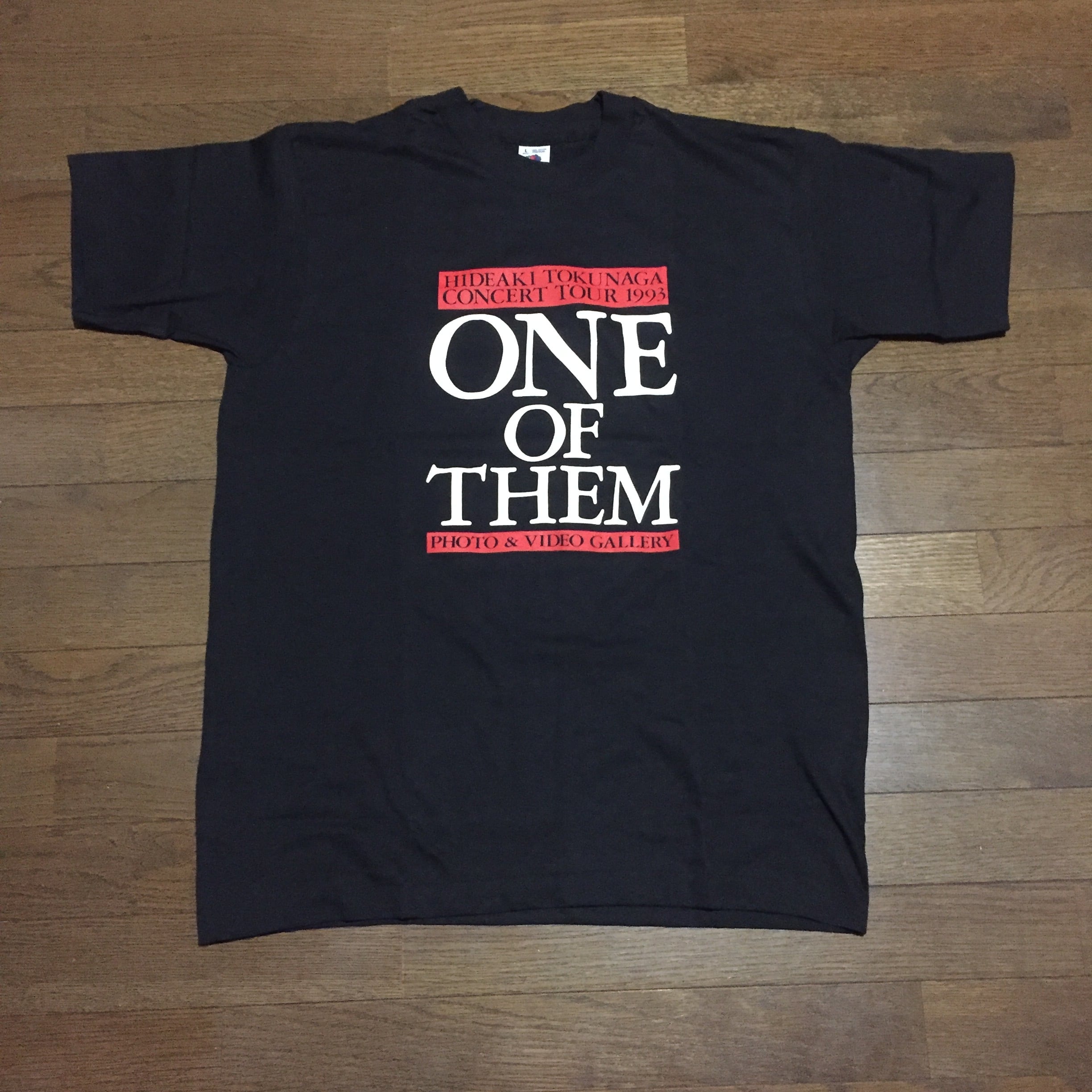 未使用 90年代 徳永英明 Tシャツ USA製 フルーツオブザルーム 未使用