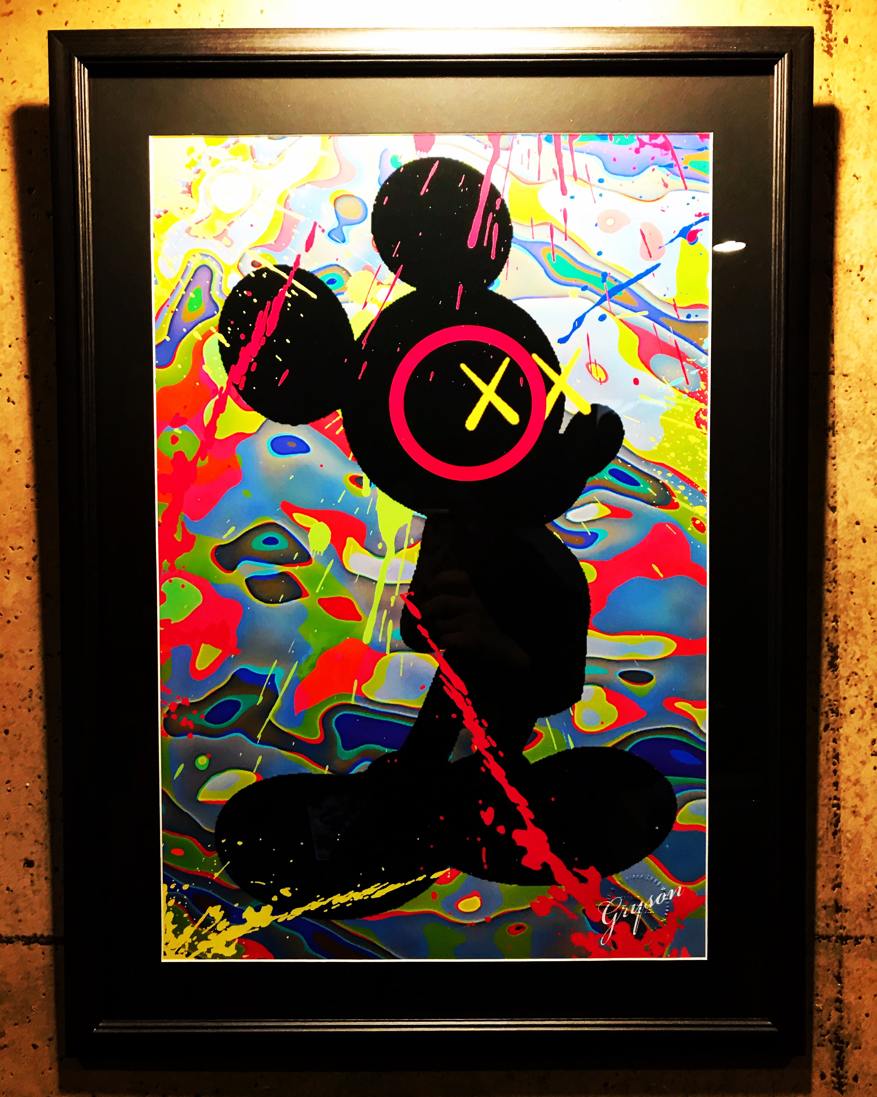 Grysonアート2.5Lデイトナロレックスパロディオマージュアート 小売