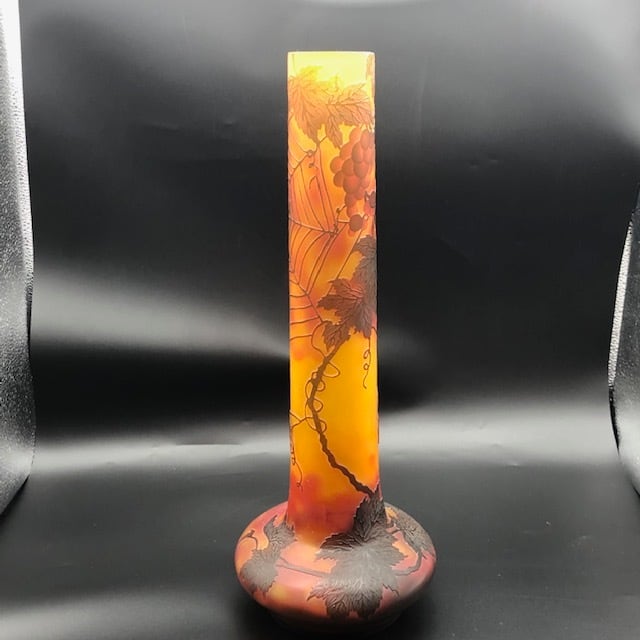 証明書】 エミールガレ ボンボニエール カメオ彫り 被