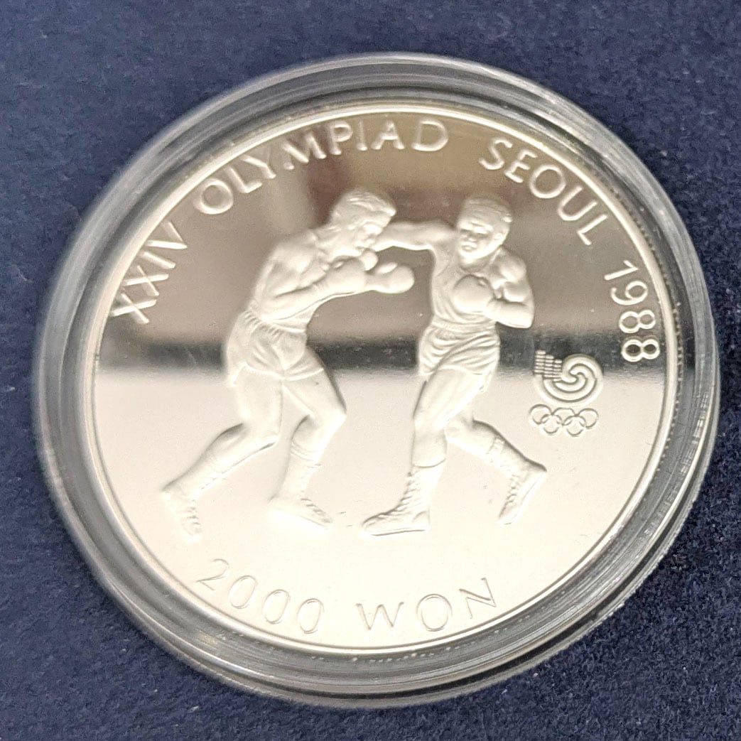 1988年ソウルオリンピック記念銀貨セット 1988年ソウルオリンピック