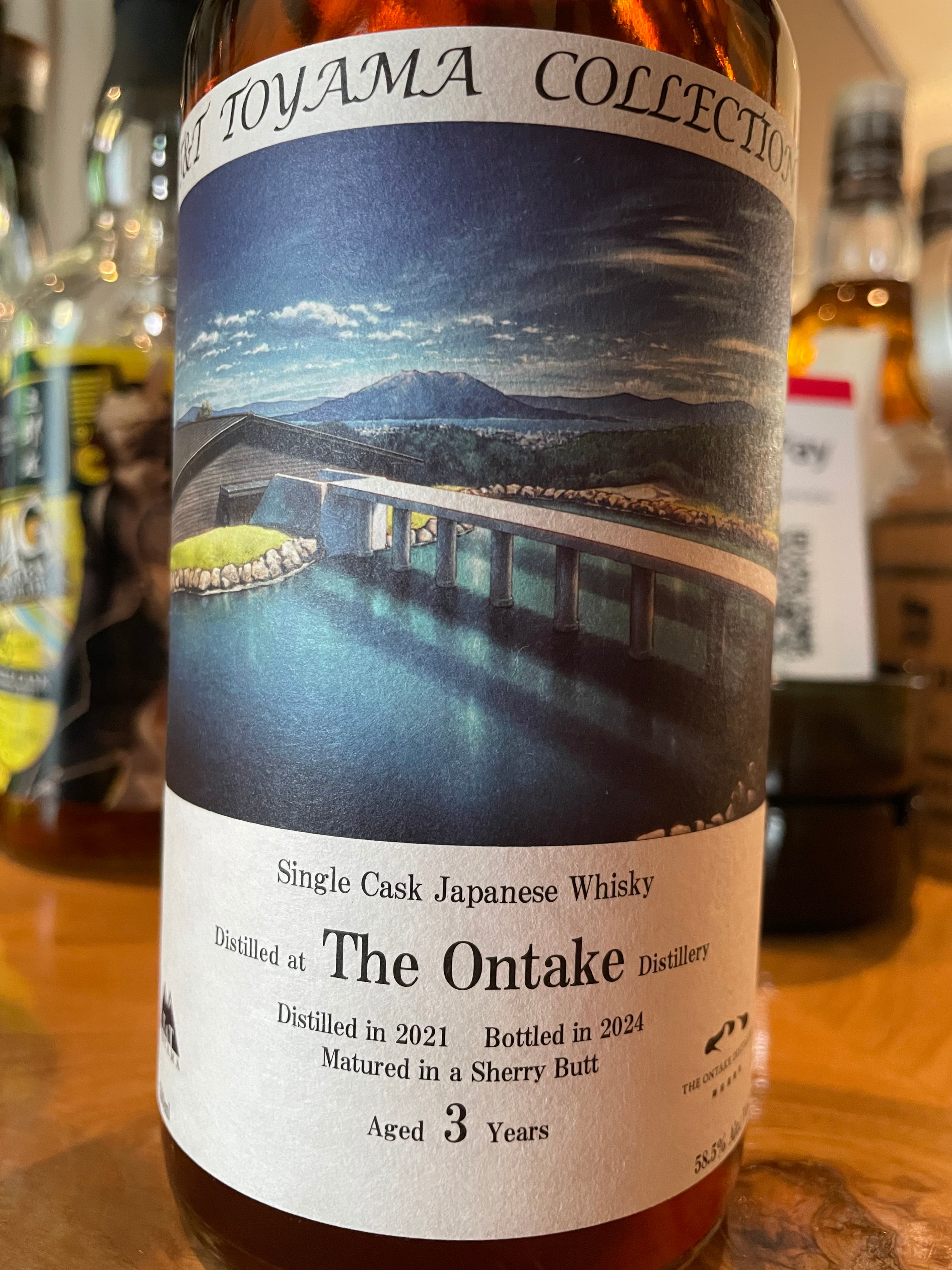 シングルカスク御岳 2021 3年 シェリーバット T&T TOYAMA