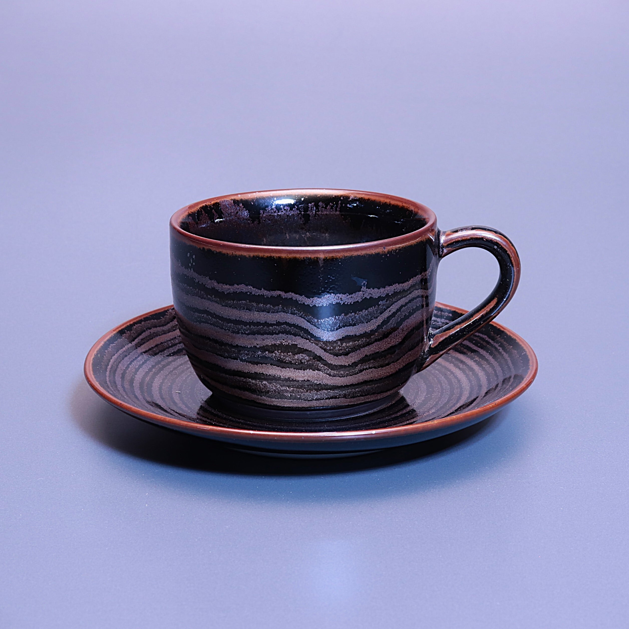 天目渚珈琲碗皿 (青木龍山) | plato 田中陶器店 │ 有田焼・伊万里焼