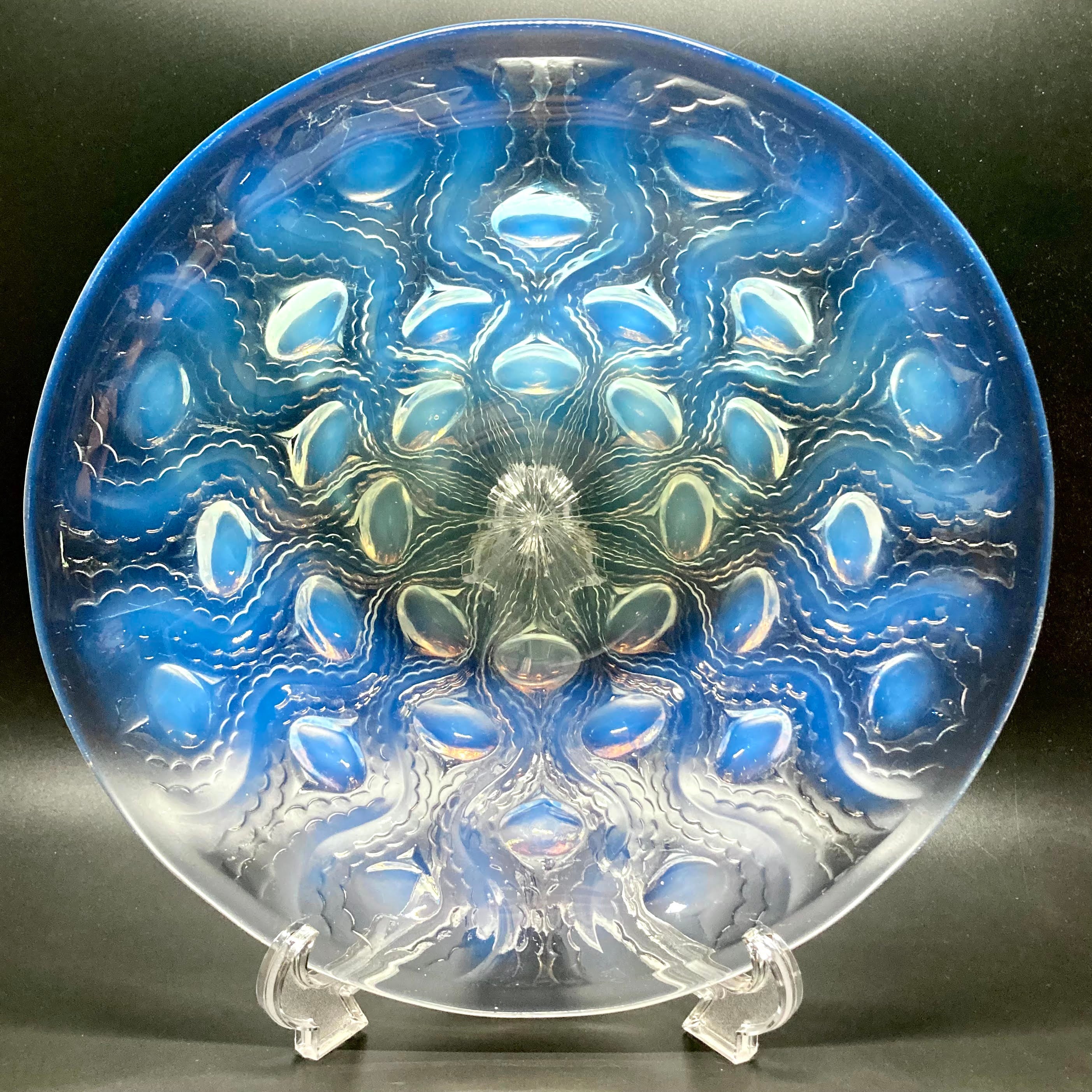 R.LALIQUEルネラリックActiniaイソギンチャク 浅鉢 大皿 プレート R