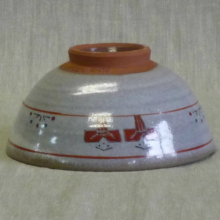 奈良絵汲出し湯呑 | 赤膚焼窯元 大塩昭山