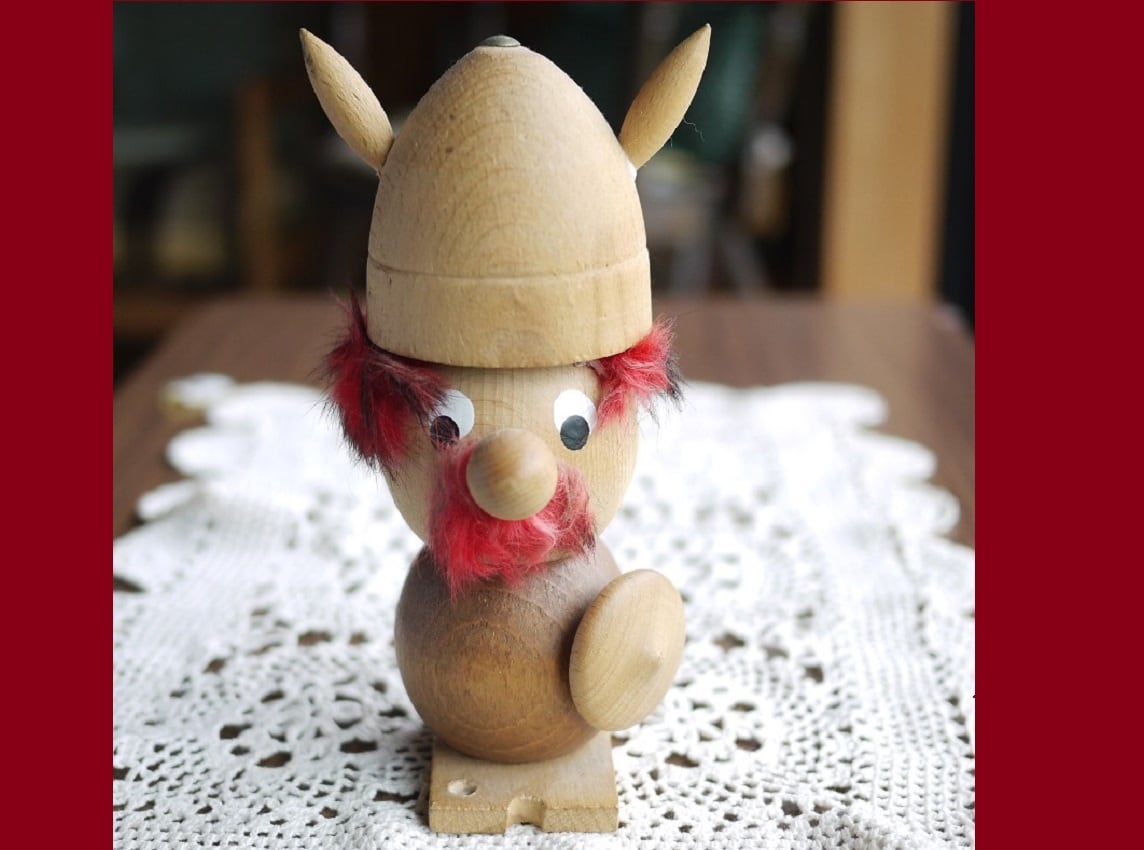 バイキング NOGGINS ノギンス デンマークビンテージ木製人形 | こりす