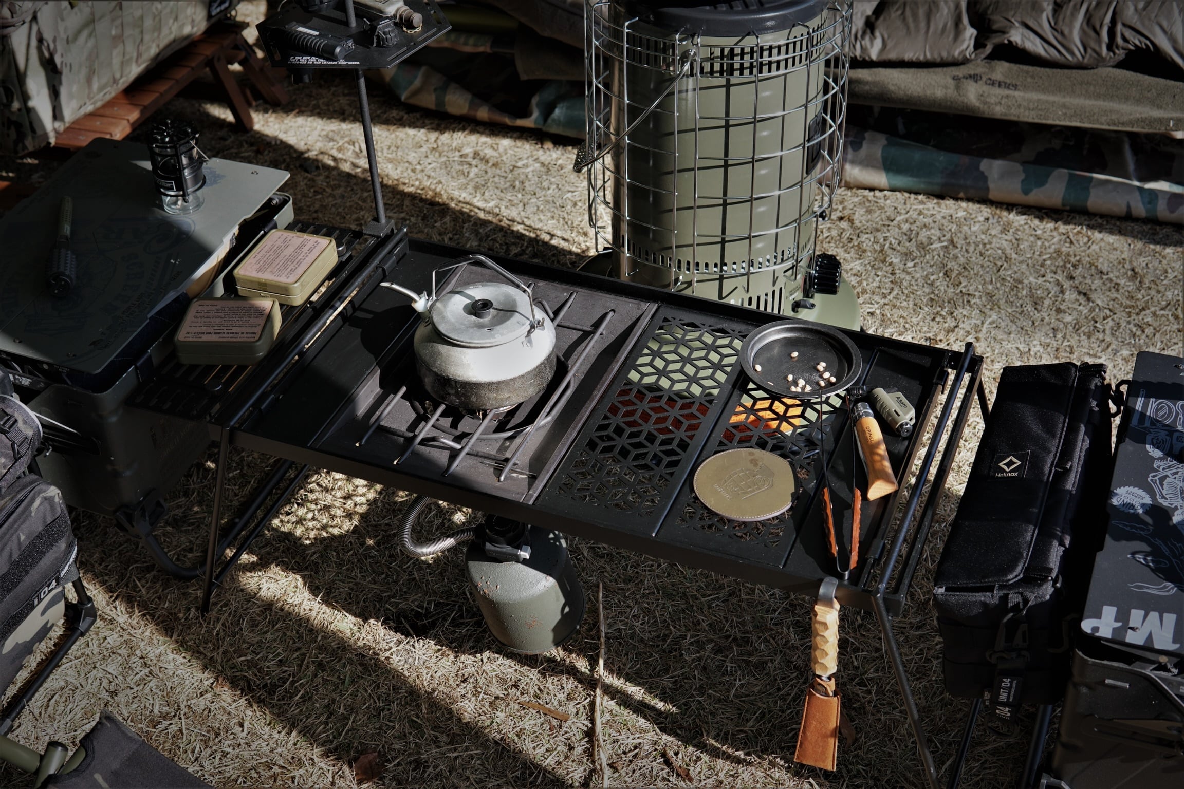 IGT 400脚ブラックBLACKCAMP スノーピークセパレートIGT