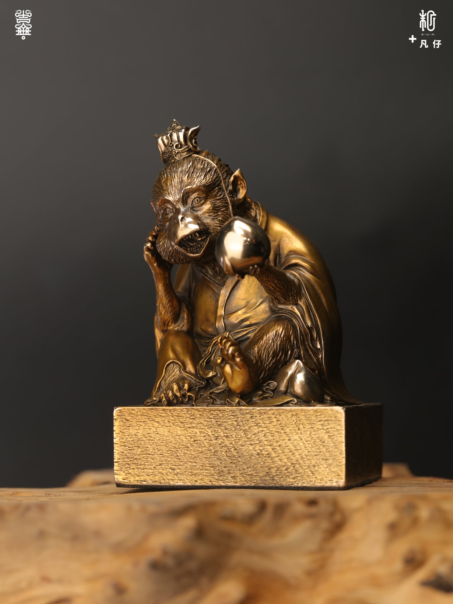 北 秀玉作 「虎」 彫金 立体感 吉金 | sumart