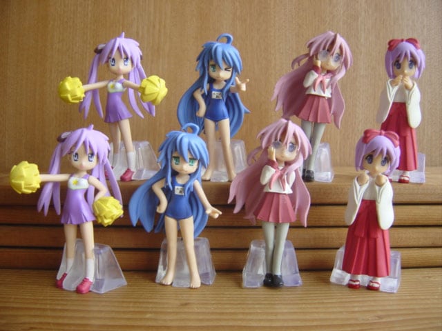 ΩEYn19Ae らき☆すたご主人様応援します8種 | フィギュアマニア - 各種