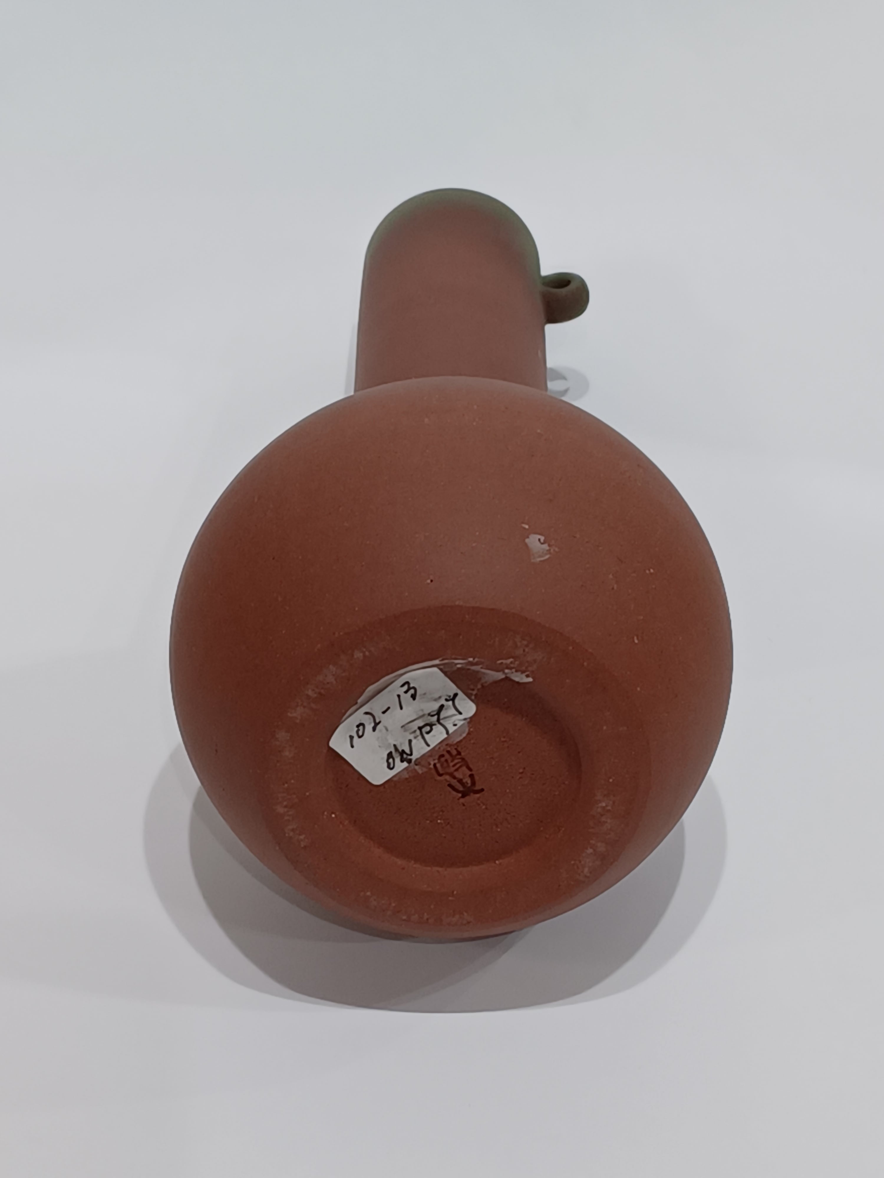 今井政之 作 苔泥彩印華 香爐 文化勲章受章作家 今井政之 作】象嵌輪彩