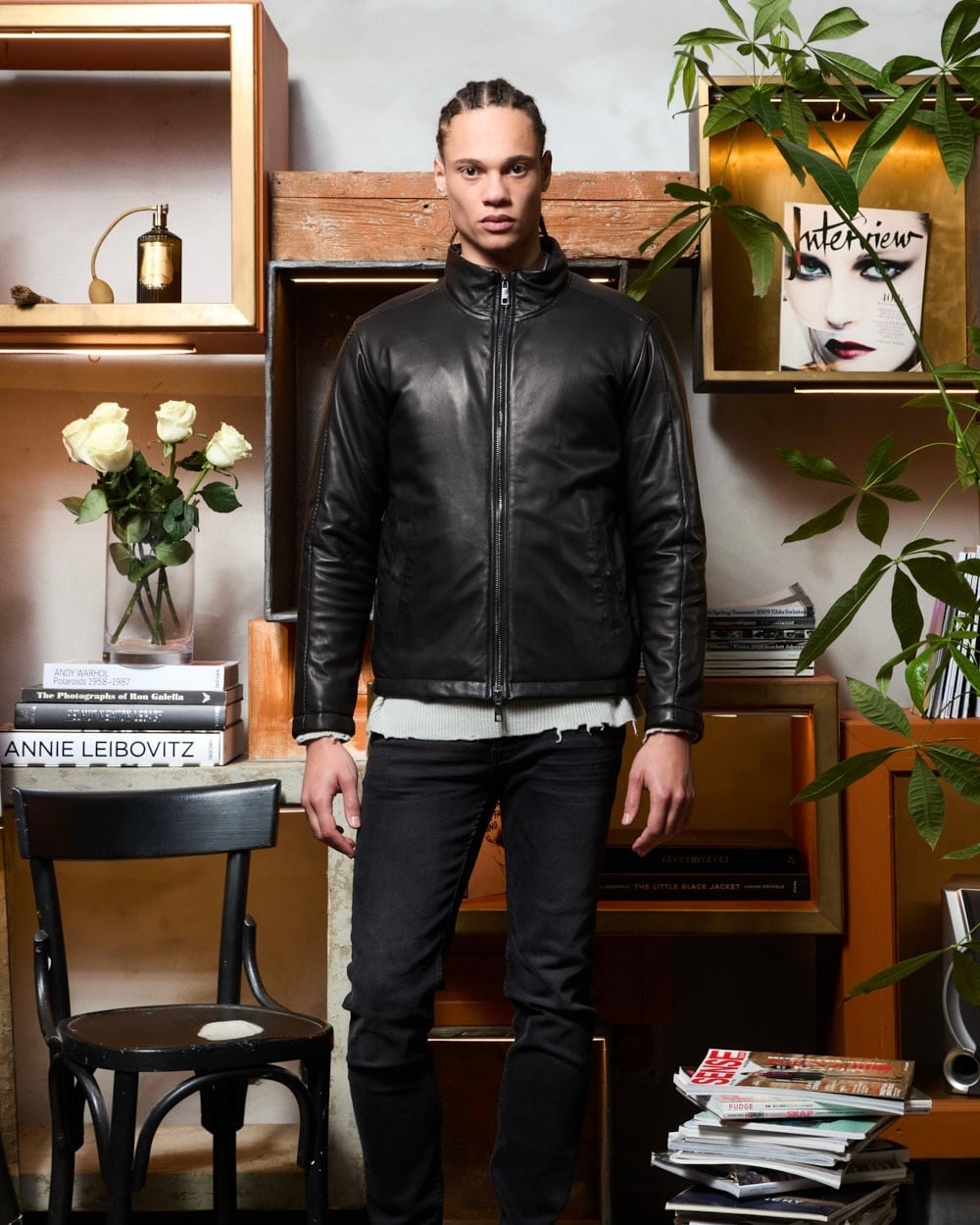 GIORGIO BRATO】LEATHER JACKET | idealclasse