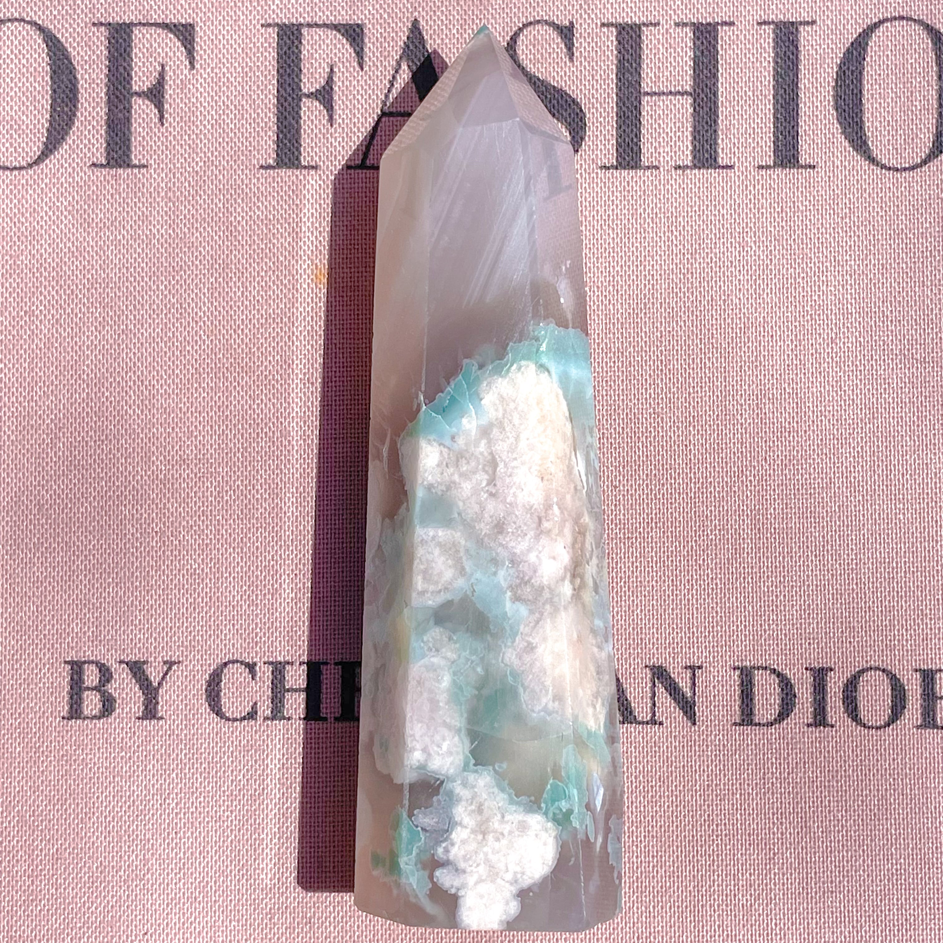 チェリーブロッサムアゲート スカル モチーフ チェリーブロッサム