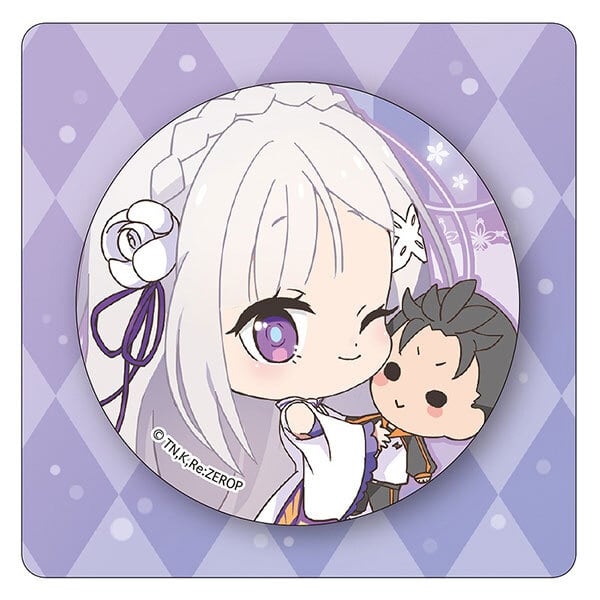 希少 リゼロ Re:ゼロから始める異世界生活 缶バッジ カラオケの鉄人