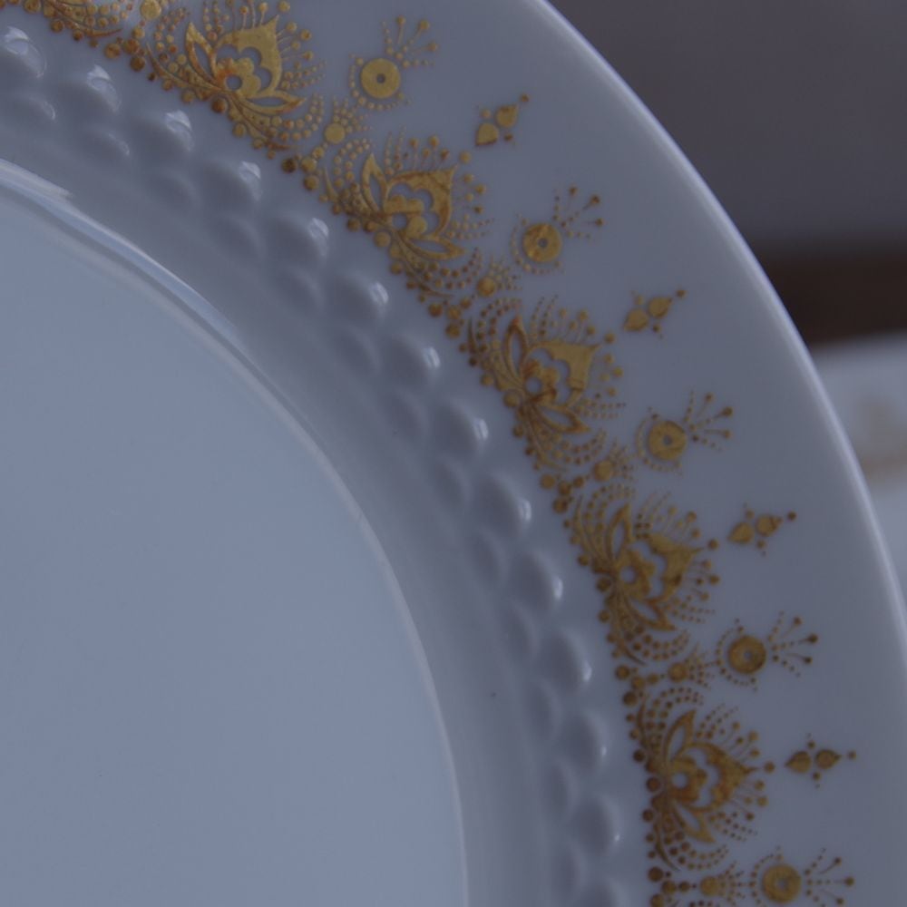 ドイツ製 ヴィンテージ Hutschenreuther フッチェンロイター ゴールド