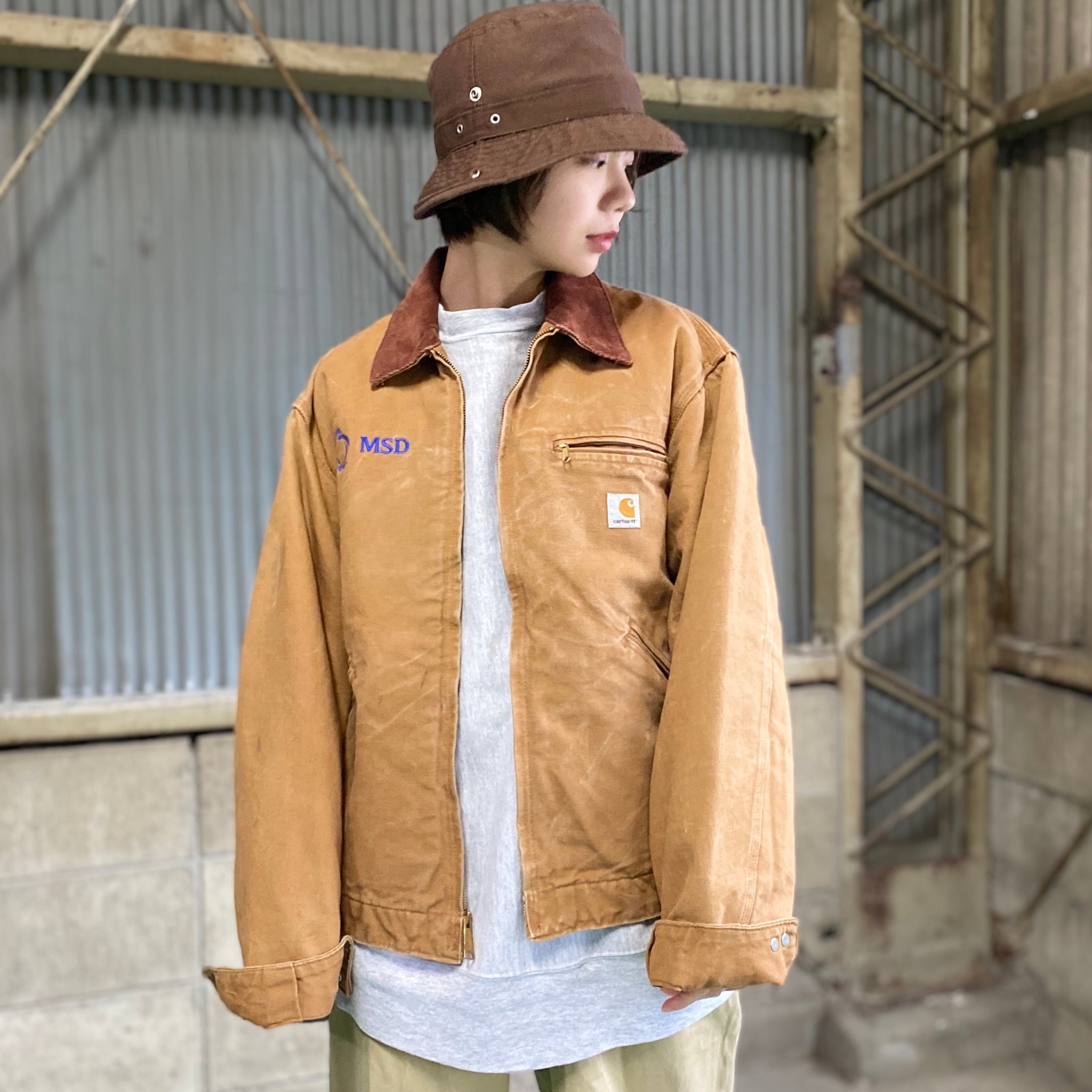 USA製 Carhartt カーハート デトロイトジャケット ワークジャケット