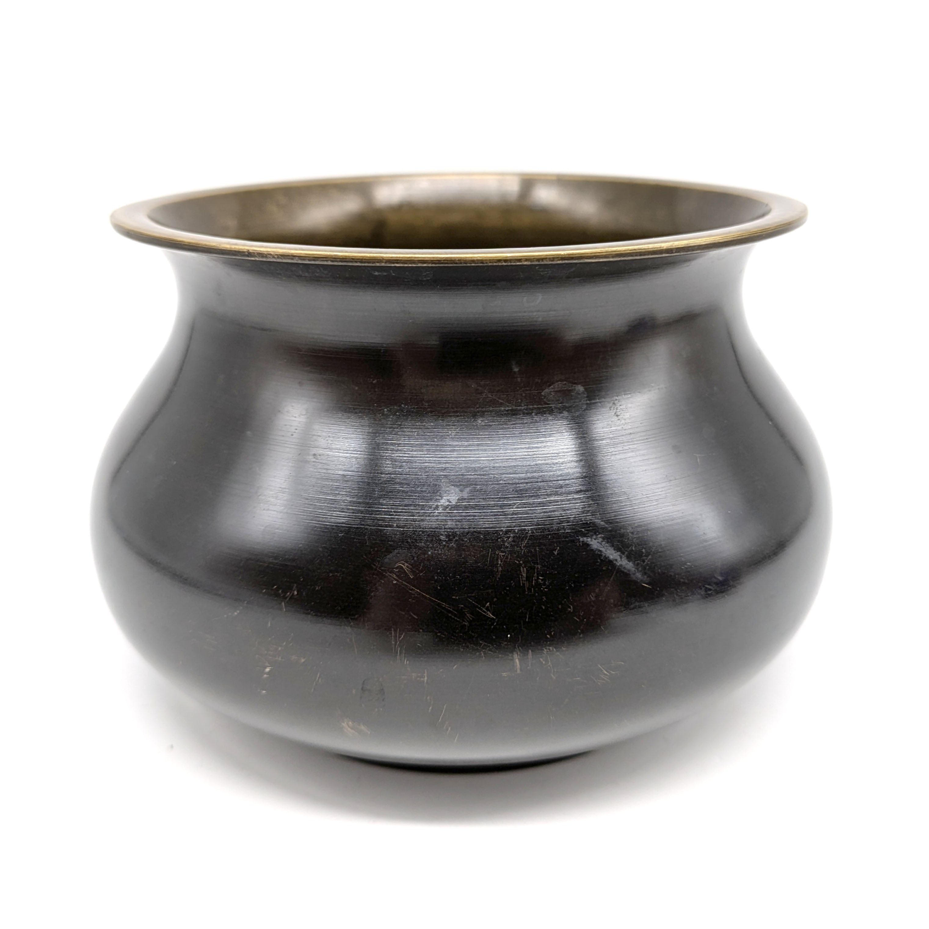 中川浄益・唐銅建水・茶道具・No.240820-13・梱包サイズ60