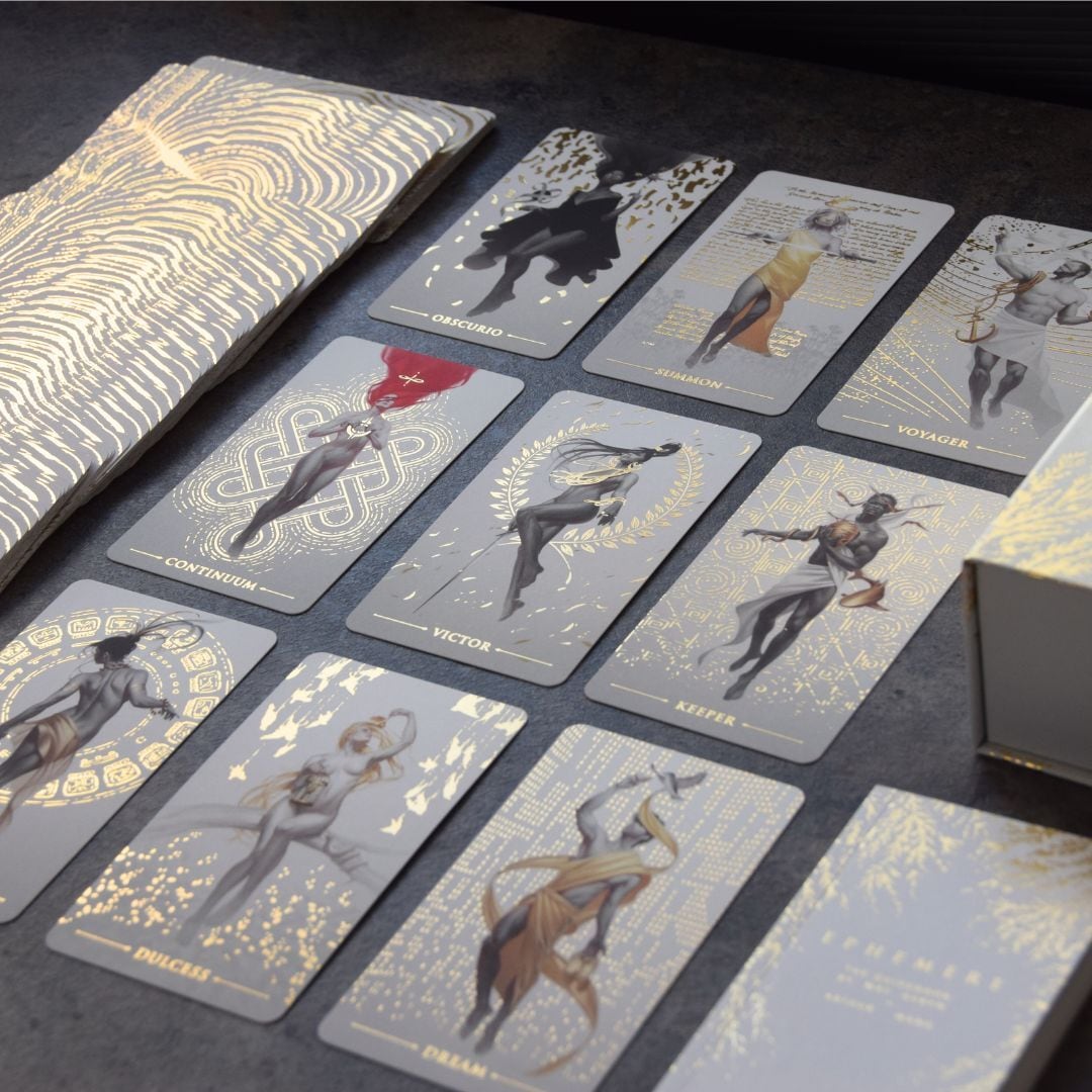 EPHEMERE TAROT タロットカード TRUE BLACK LLC | 占星術グッズ専門店