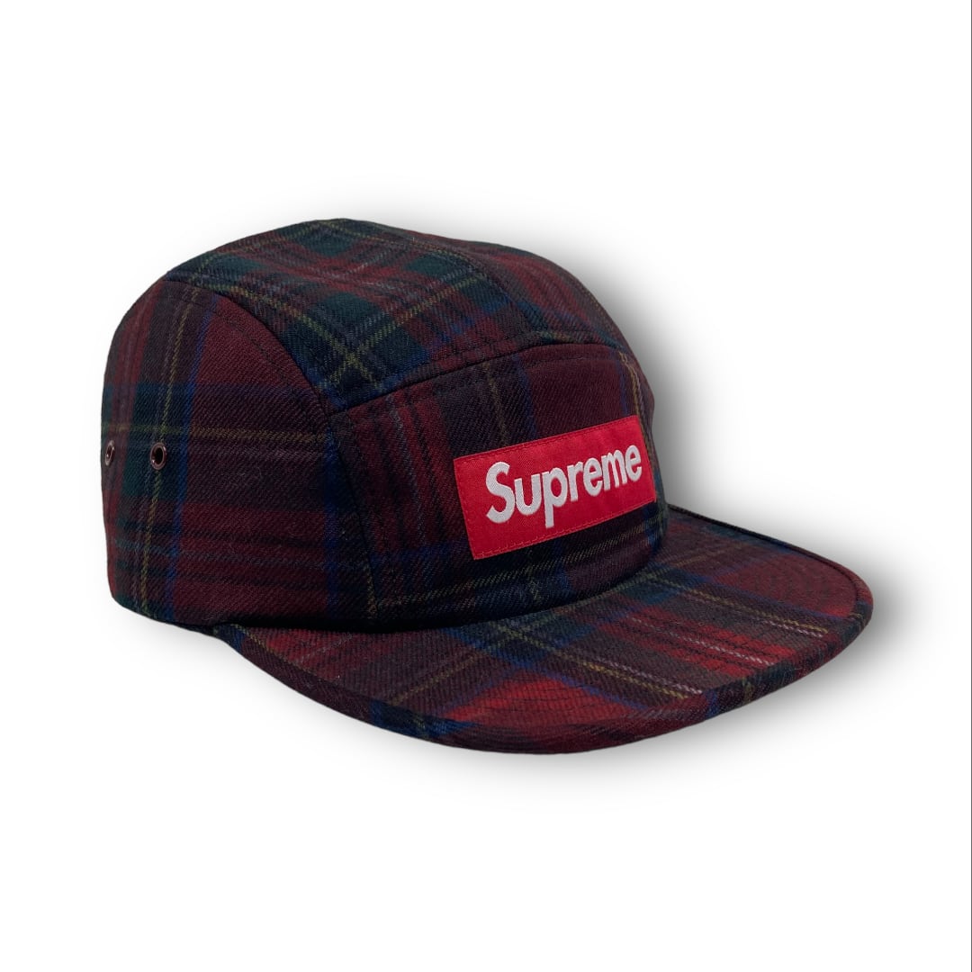 Supreme Plaid Camp Cap (16AW) | LSC