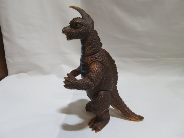 ブルマァク 当時物 怪獣ソフビ アーストロン 茶 スタンダード