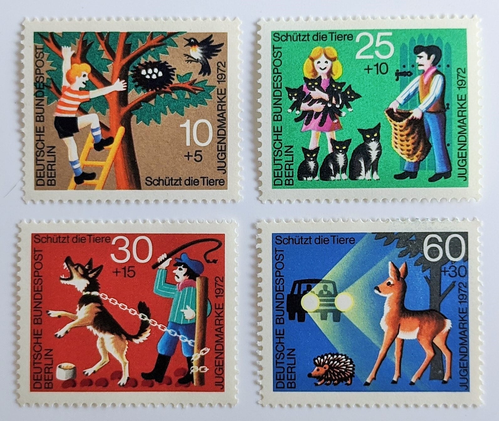 青少年福祉 / ドイツ 1972 | Stempel ― 旅する切手 ―