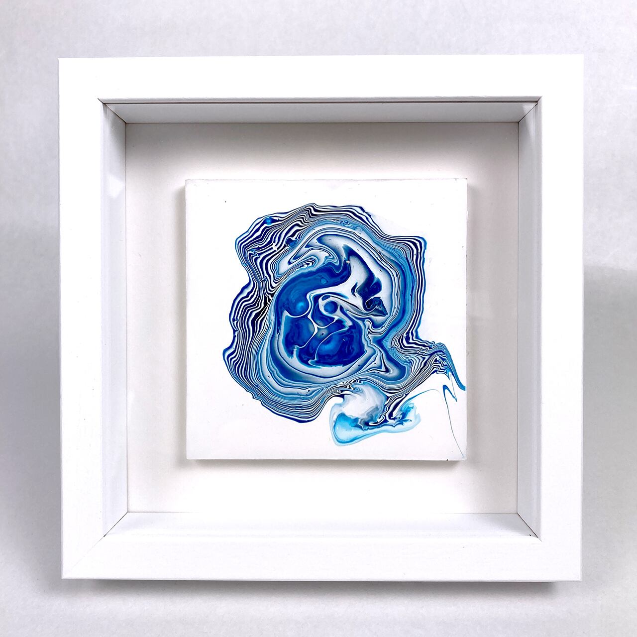 千賀輝天』フルイドアート現代アート抽象画アクリル画ポーリングアート