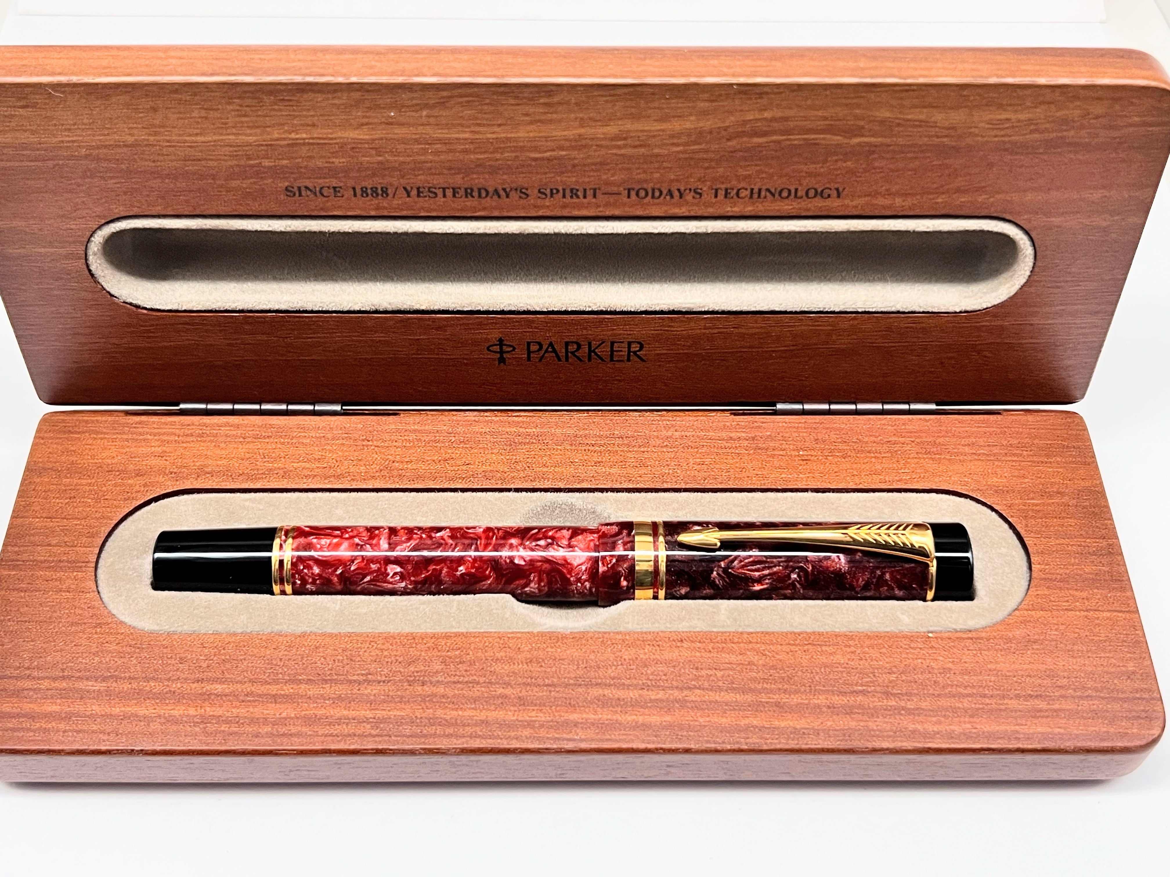 PARKER DUOFOLD デュオフォールド 万年筆 ペン先18k