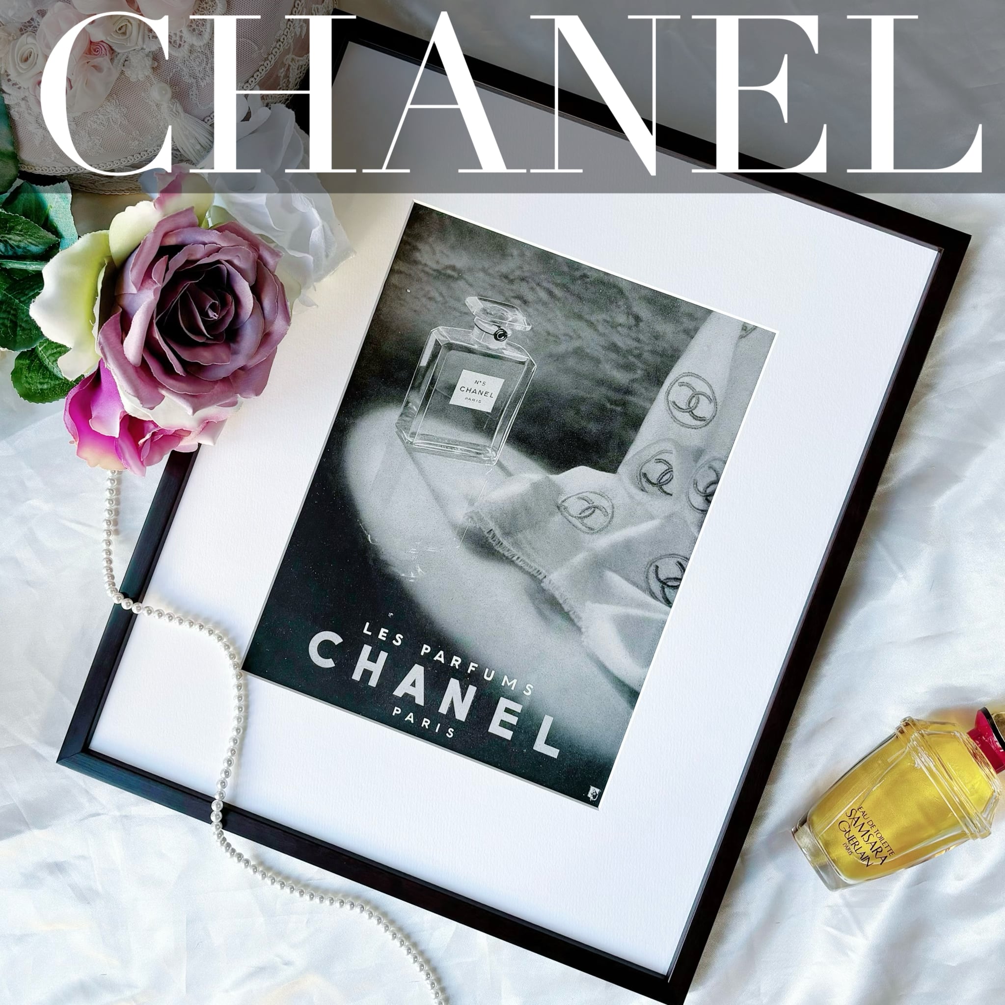 入手困難！1946 広告＞CHANEL シャネル ポスター ヴィンテージ アート