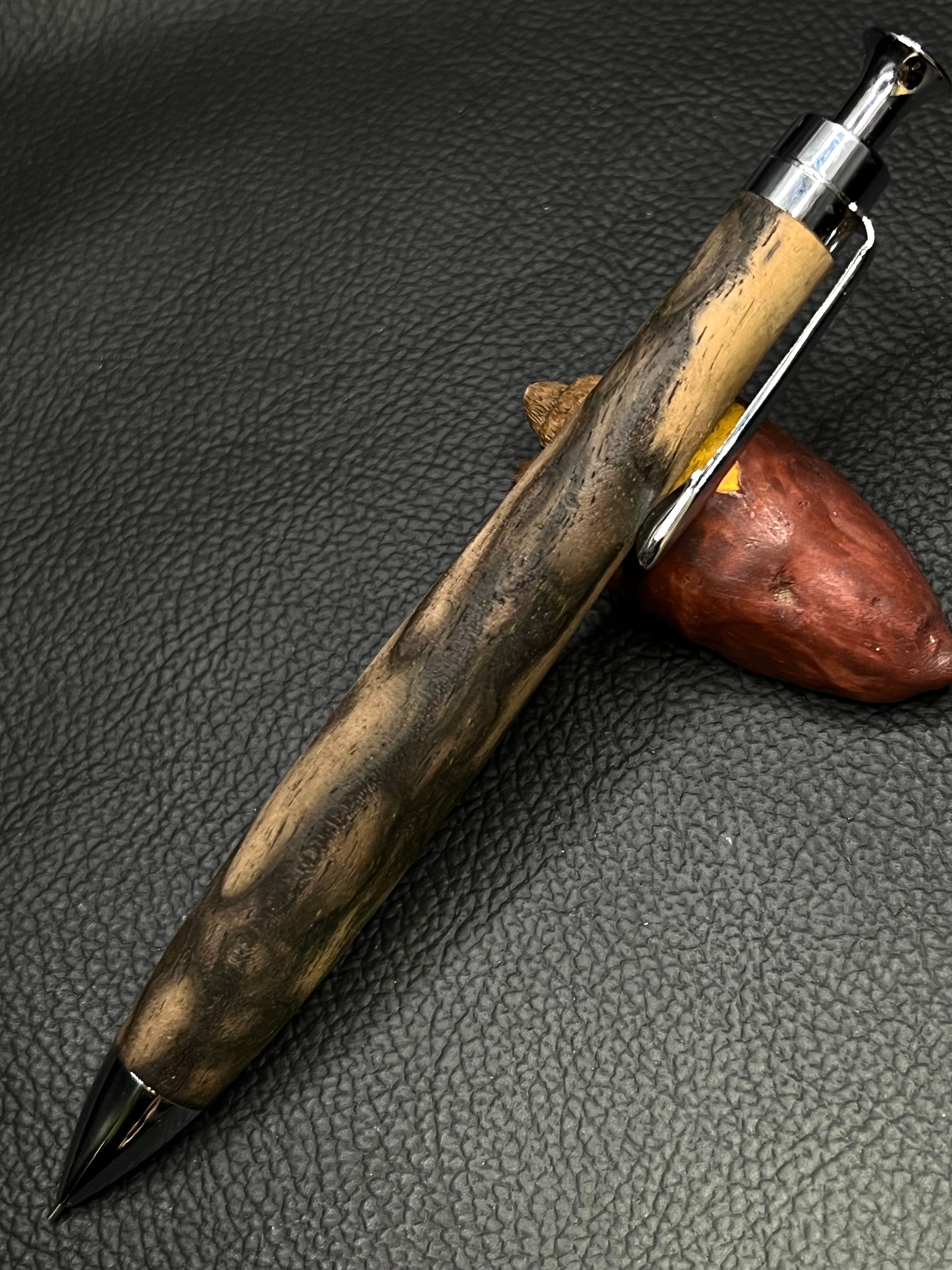 工房楔 黒柿 孔雀杢 シャープペンシル