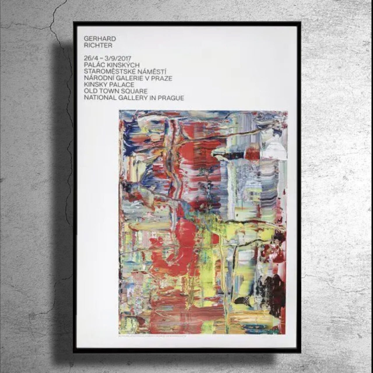 GERHARD RICHTER ゲルハルトリヒターポスター村上隆