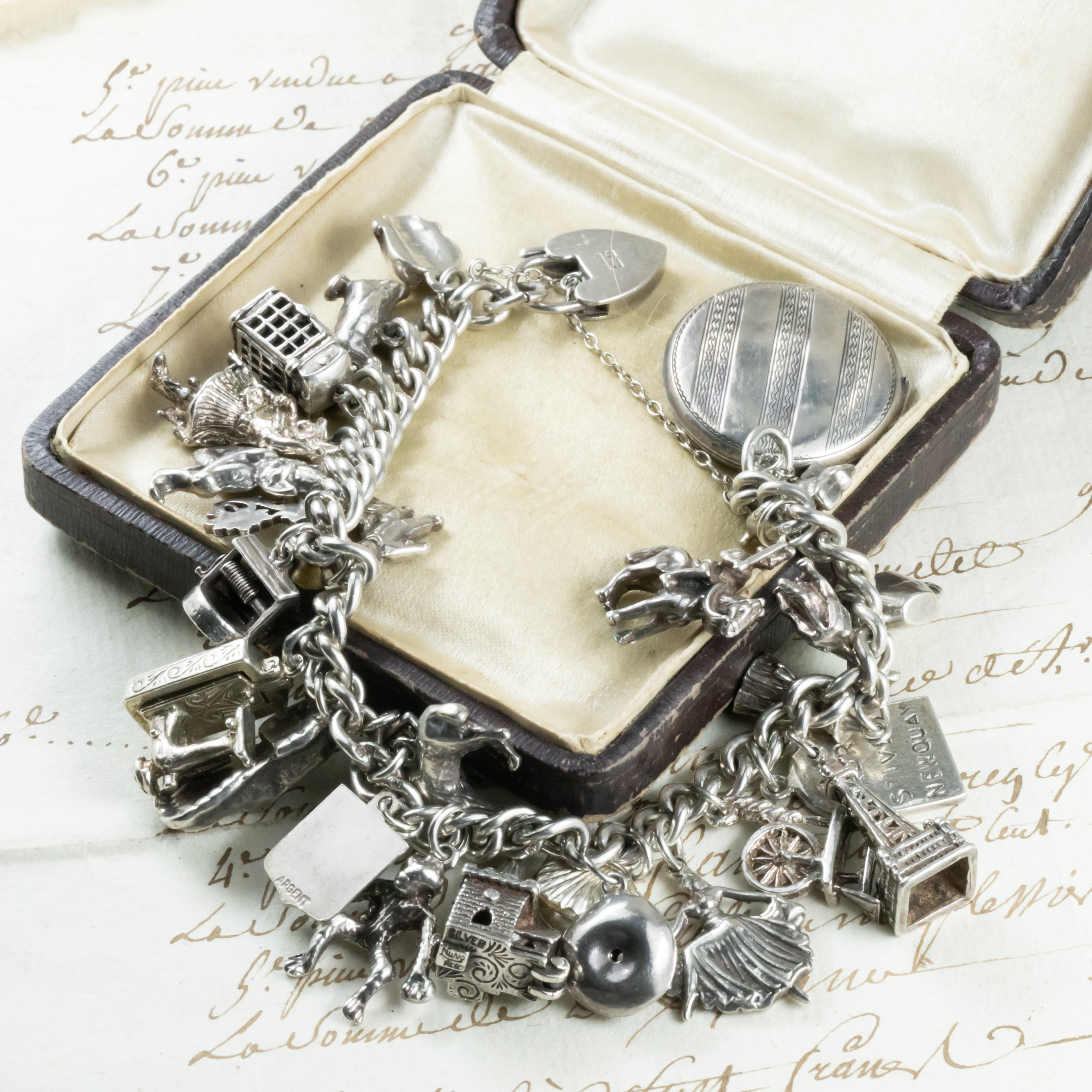 希少！！！イギリス ヴィンテージ MIRACLE社 海の生き物ブレスレット