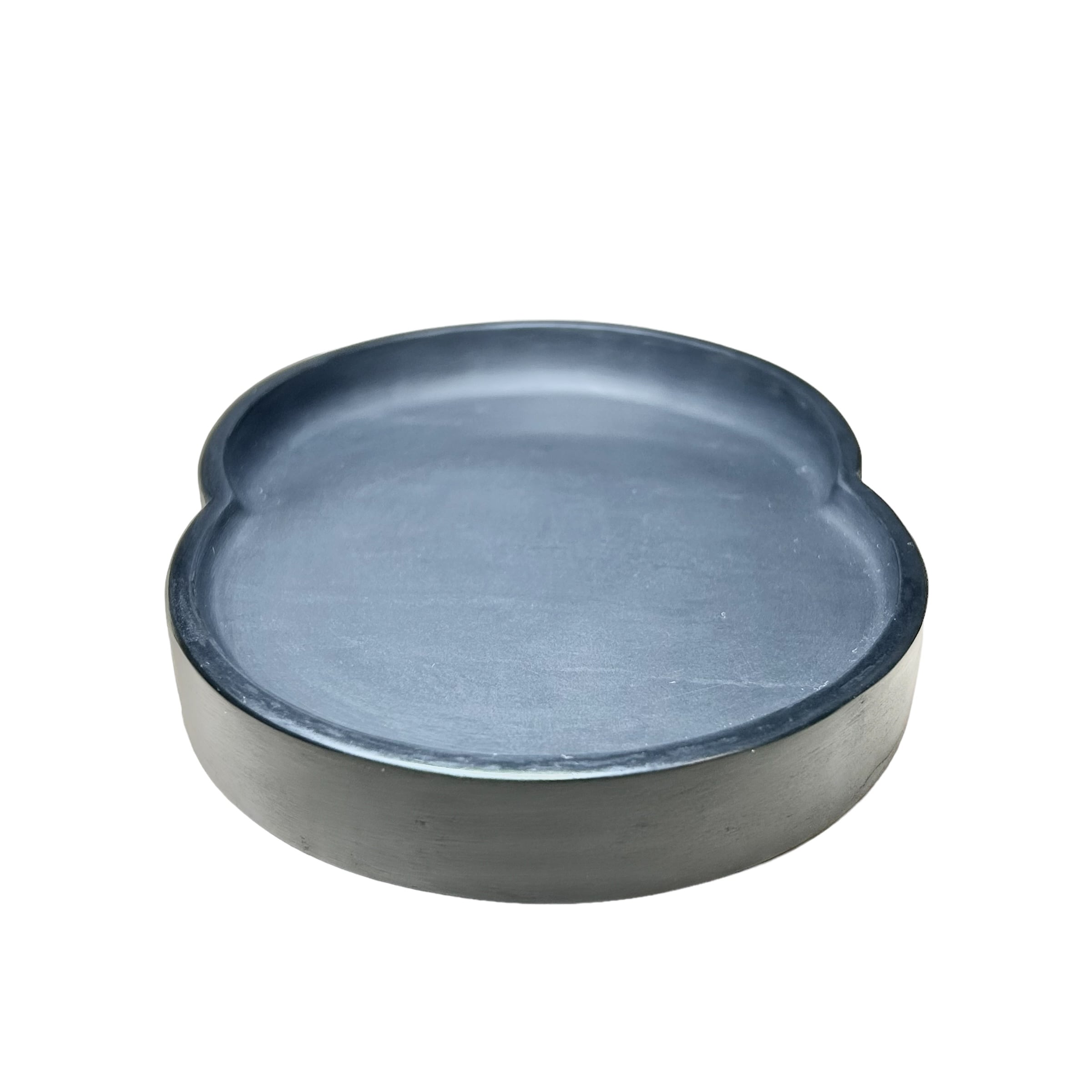 書道 硯 雨畑硯4④ 雨畑真石水岩 芳龍閣 清石作 木