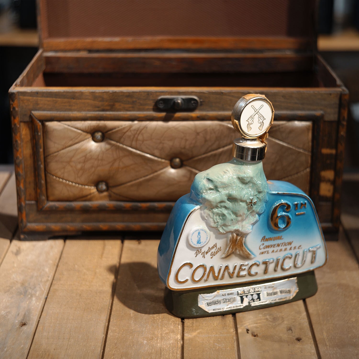 デキャンタ JIM BEAM ジムビーム ウイスキーボトル 陶器製