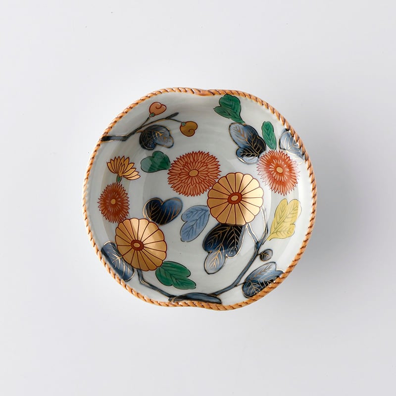 古伊万里菊紋小鉢 【林九郎窯】0093980650 | 波佐見焼ショップ