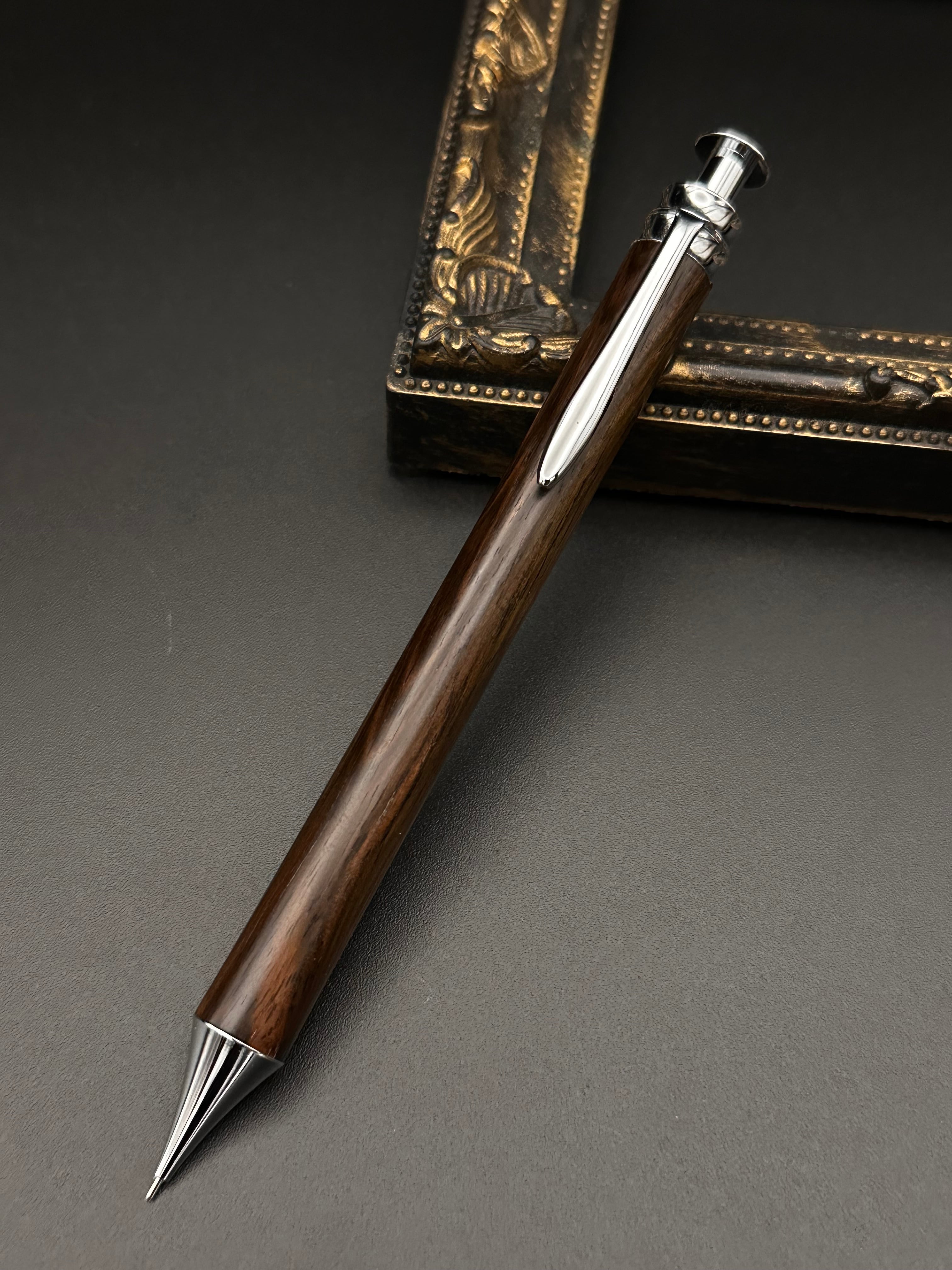 ムンエボニー(銀河杢)/細軸シャープペン(オリジナル金具) | Flamberg