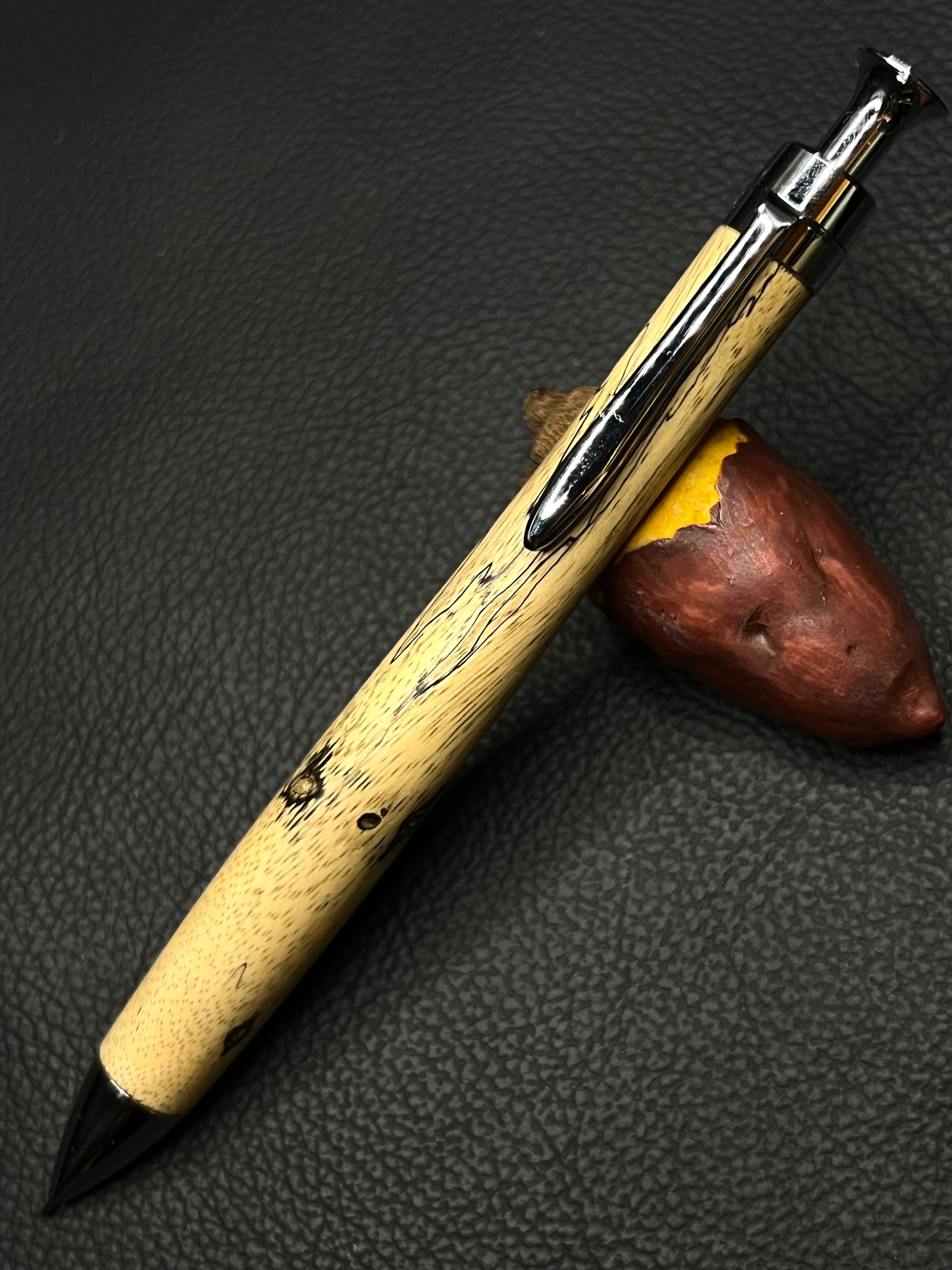 こぶた工房 シャープペンシル 欅 ケヤキ 極上杢 0.5mm 【公式通販】