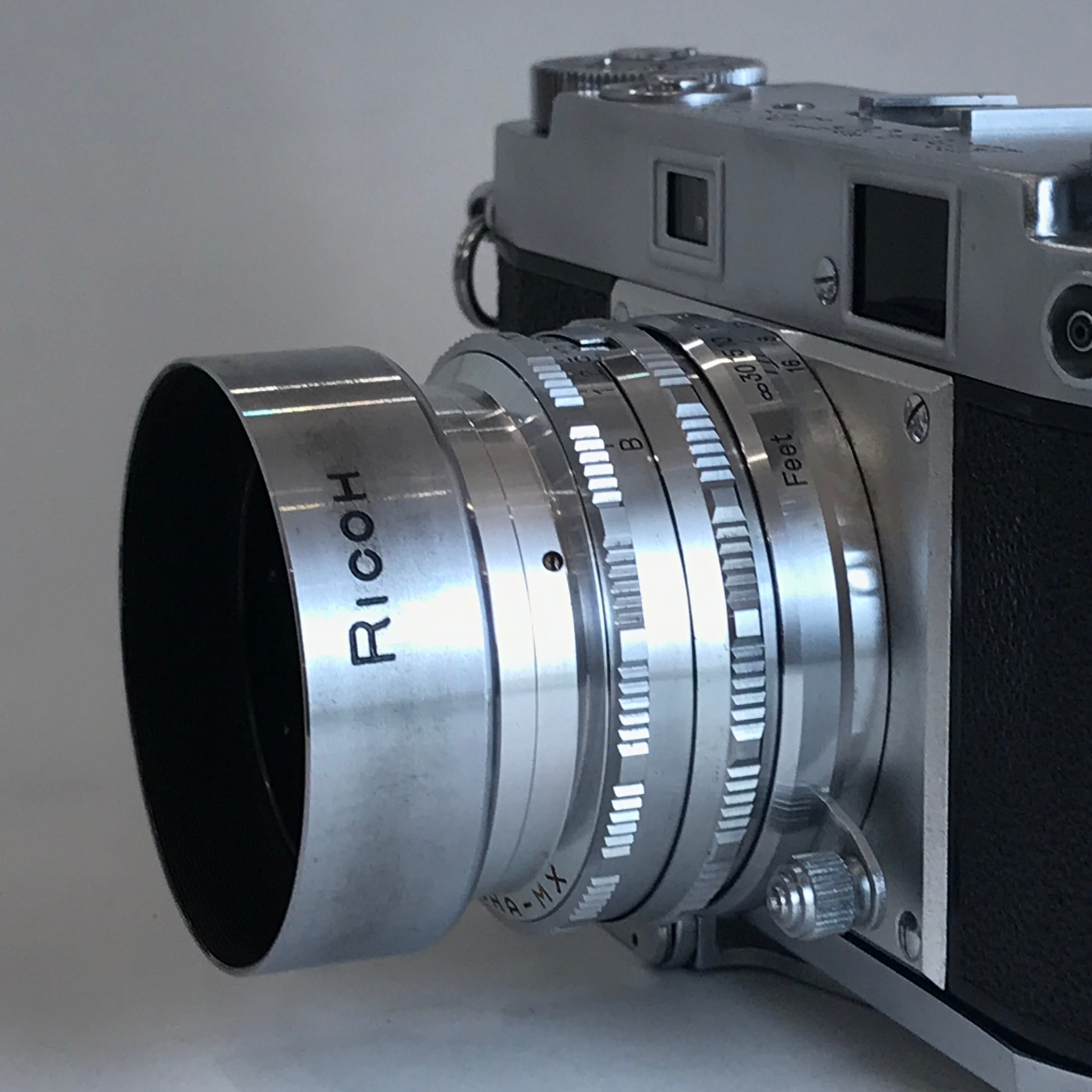 動作確認済】リコー 35 デラックス ピストルレバー レンジファインダー