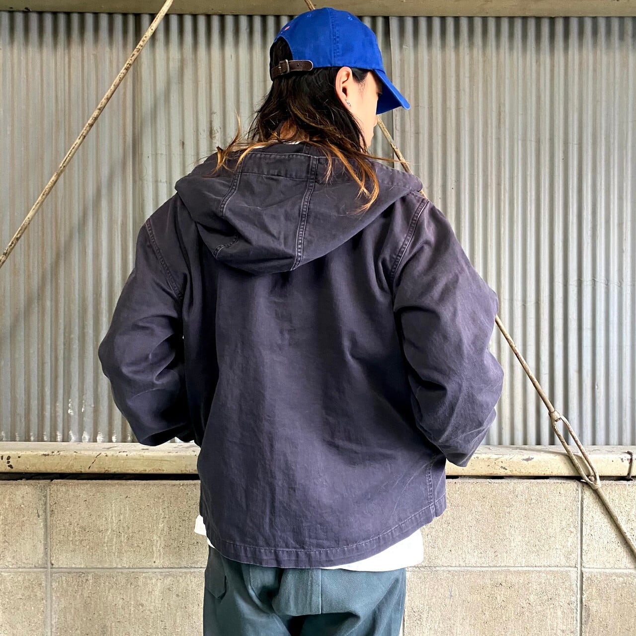 ポルトガル製 ポロラルフローレン フード付き スイングトップ メンズXL