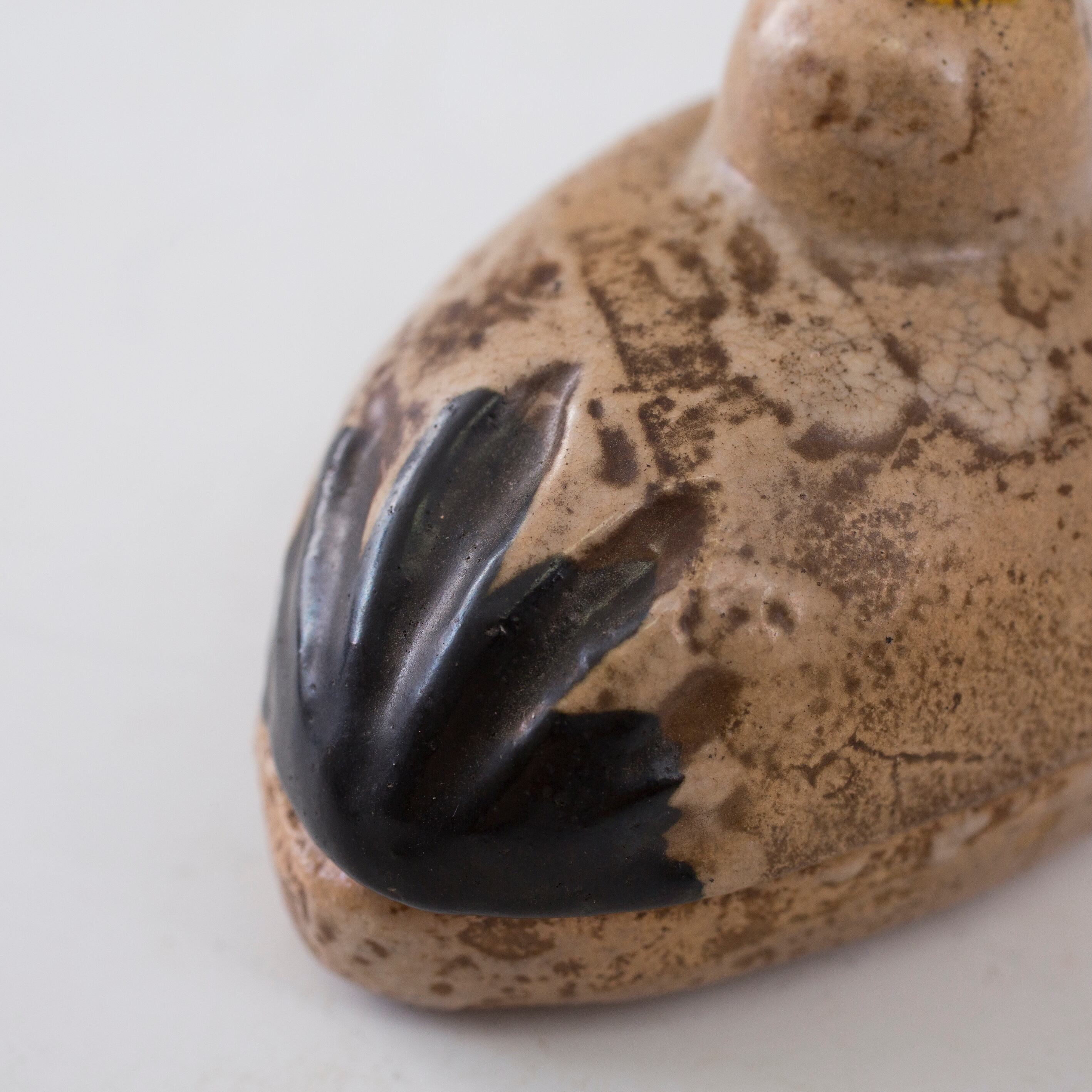 出雲焼 雲楽 焼物 鶴 香合 茶道具 香道具 茶会 茶陶 日本の美 古道具