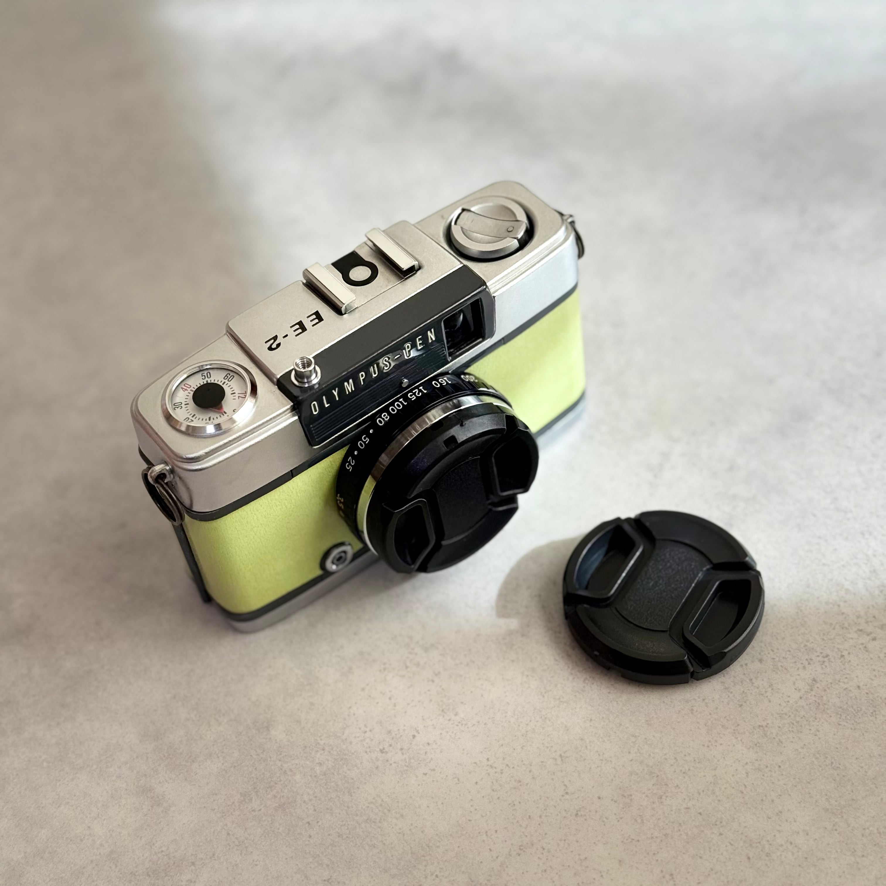 Satin サテンウッド Olympus PEN EE-3 | Macha Cameras