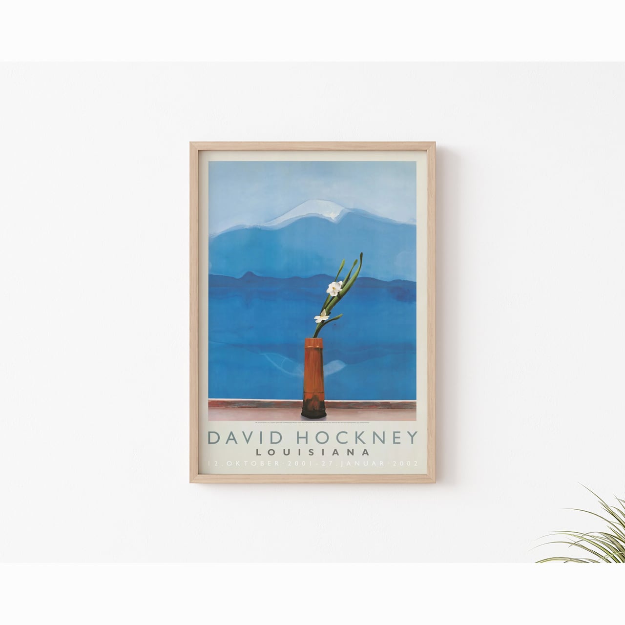 David Hockney「MT. FUJI AND FLOWERS (1972)」 | +A Poster Mode Gallery